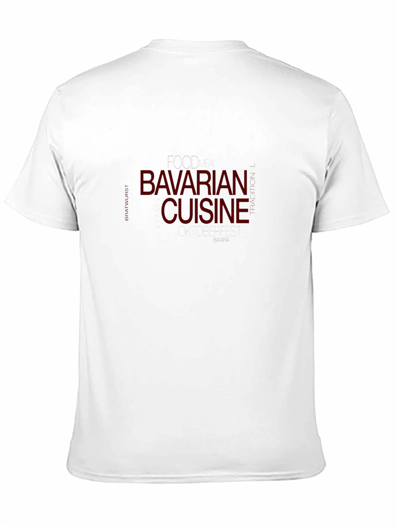 Bavarian Cuisine T-Shirt - Food Tradition Tee