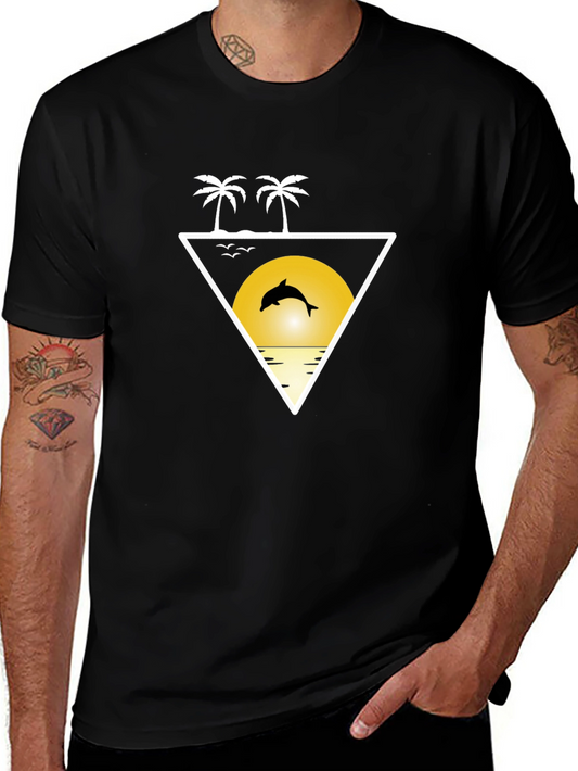 Dolphin Sunset T-Shirt