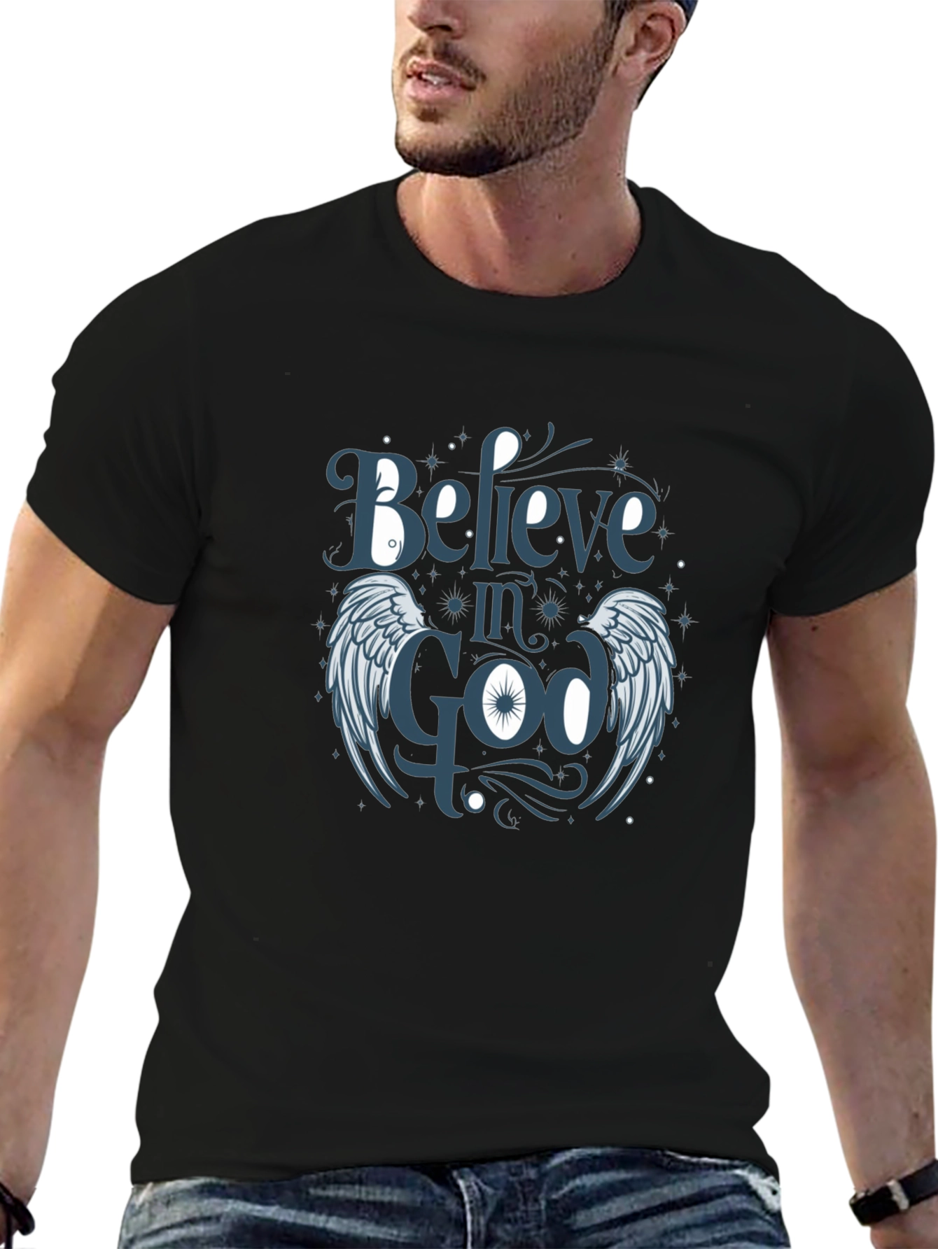 Believe in God Graphic T-Shirt