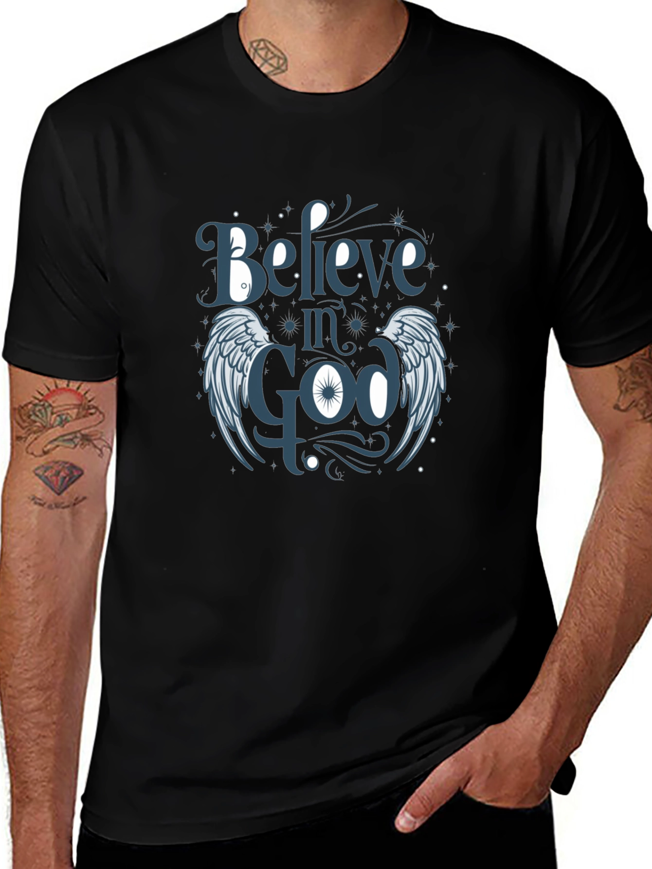 Believe in God Graphic T-Shirt