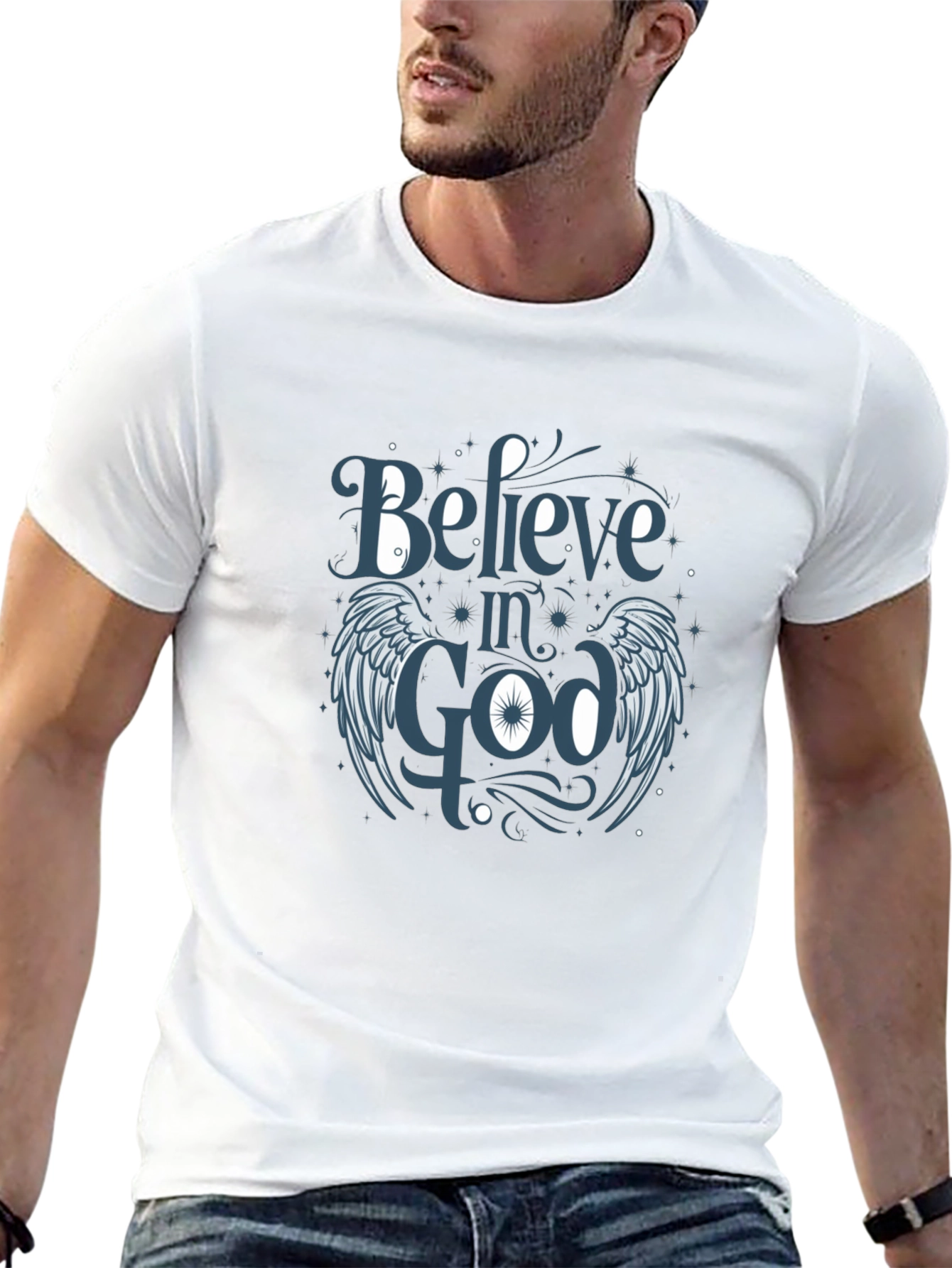 Believe in God Graphic T-Shirt