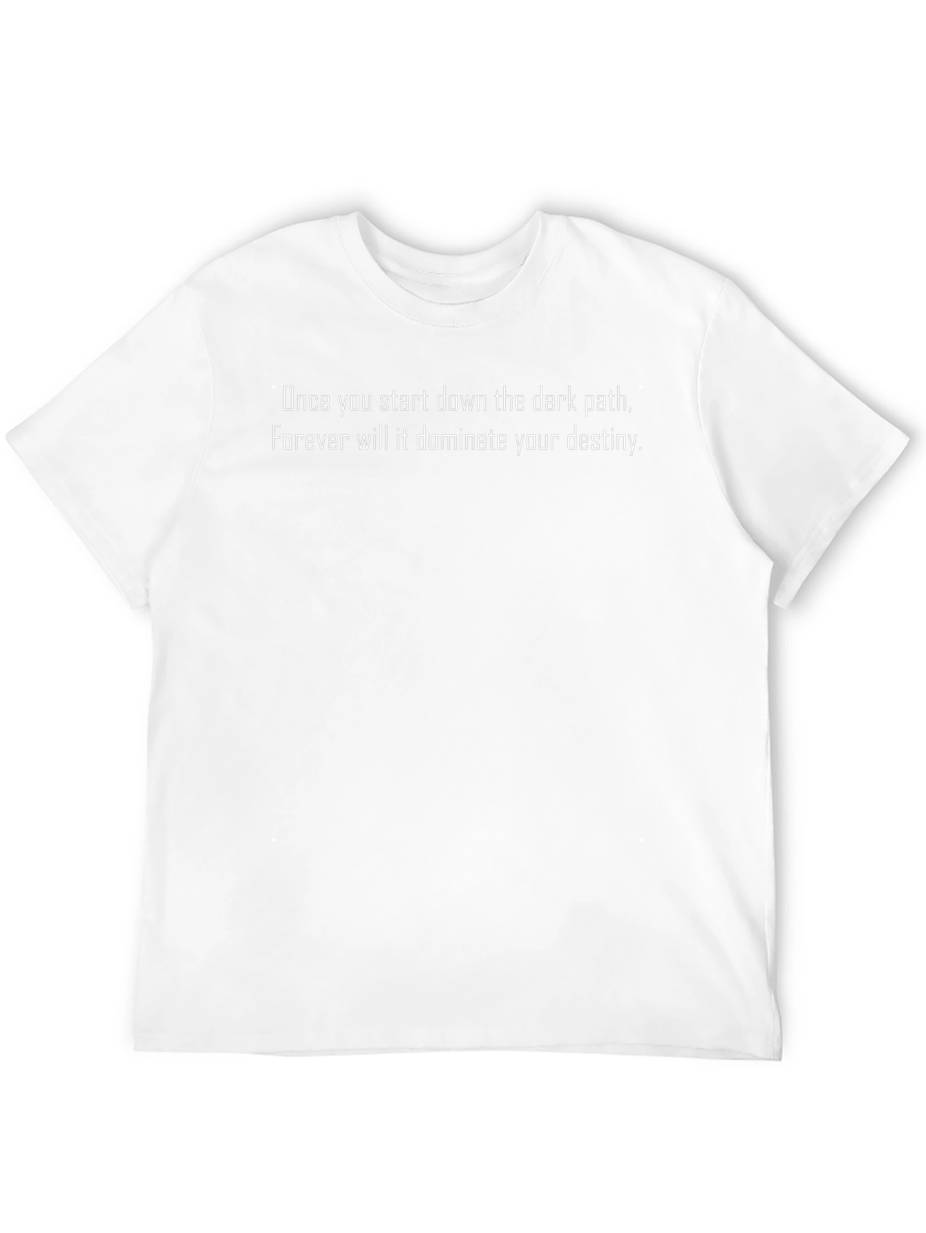 Dark Path T-Shirt - Destiny Quote Tee