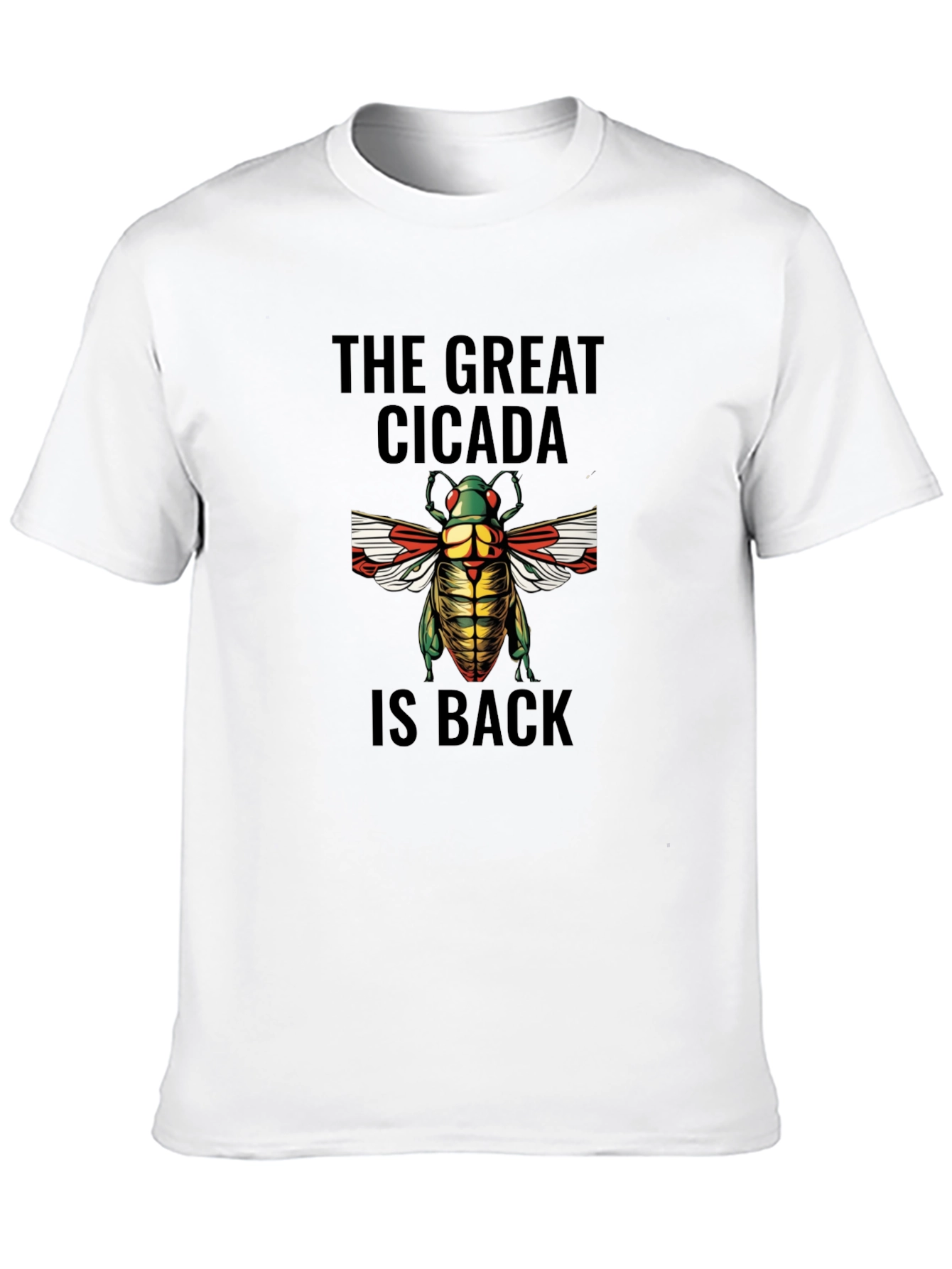 The Great Cicada is Back Graphic T-Shirt