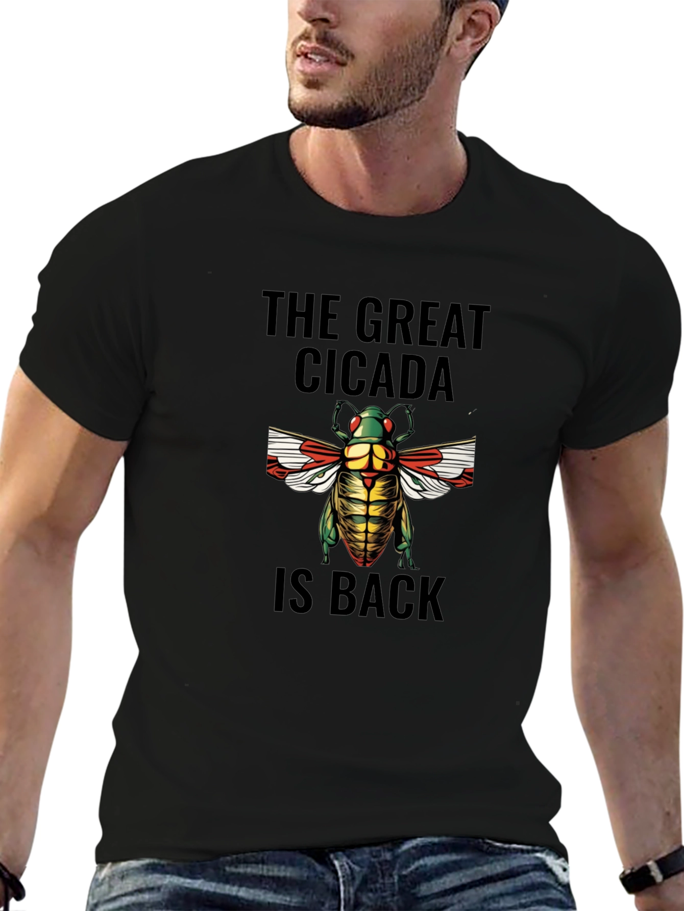 The Great Cicada is Back Graphic T-Shirt