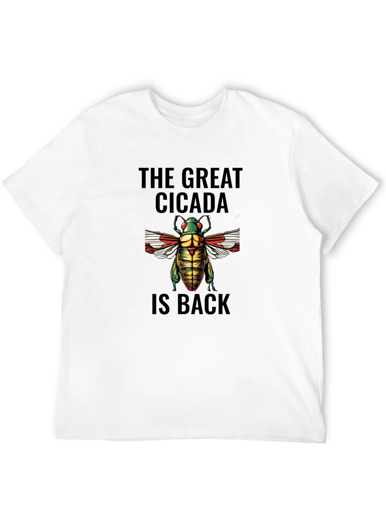 The Great Cicada is Back Graphic T-Shirt