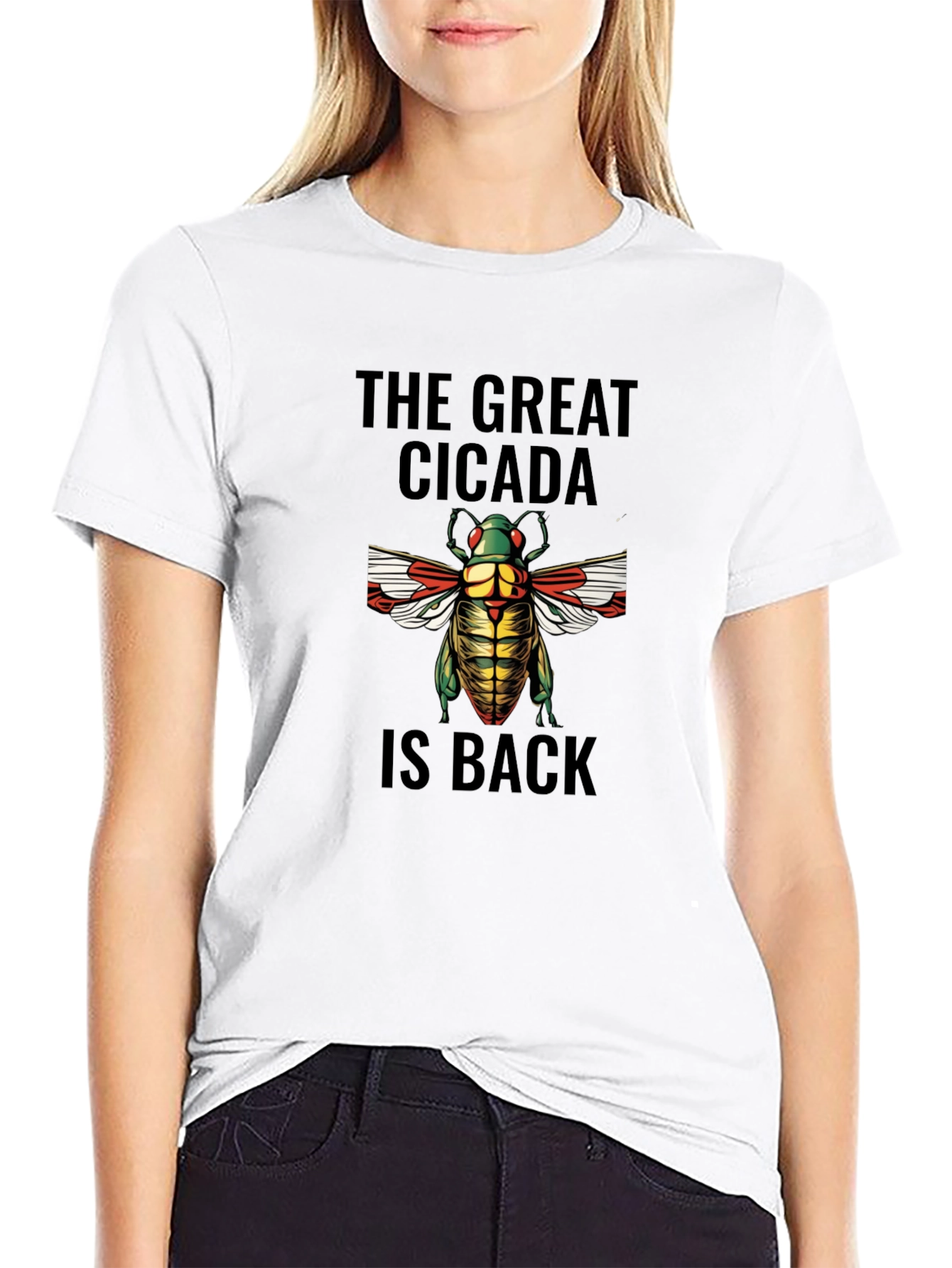 The Great Cicada is Back Graphic T-Shirt