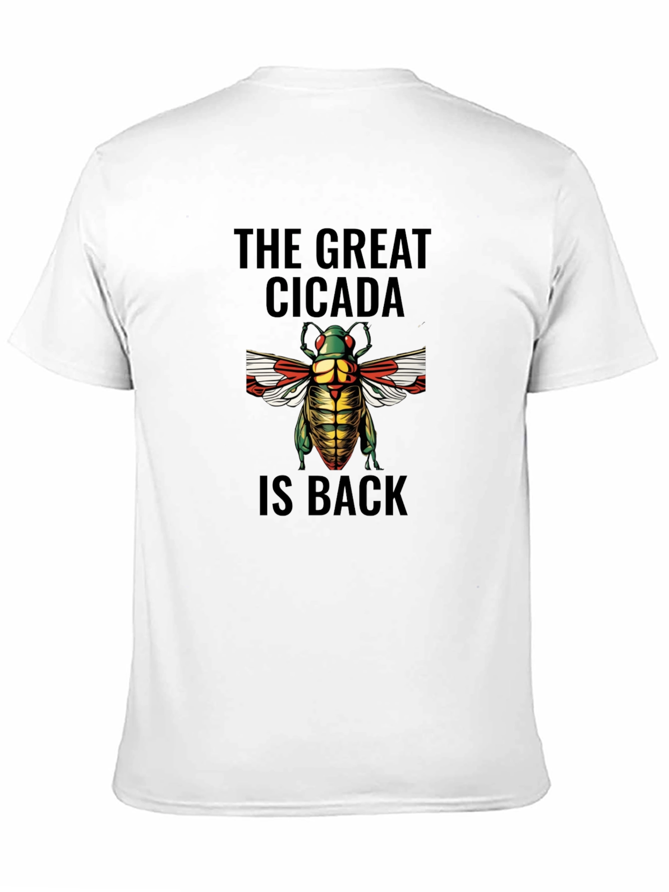 The Great Cicada is Back Graphic T-Shirt