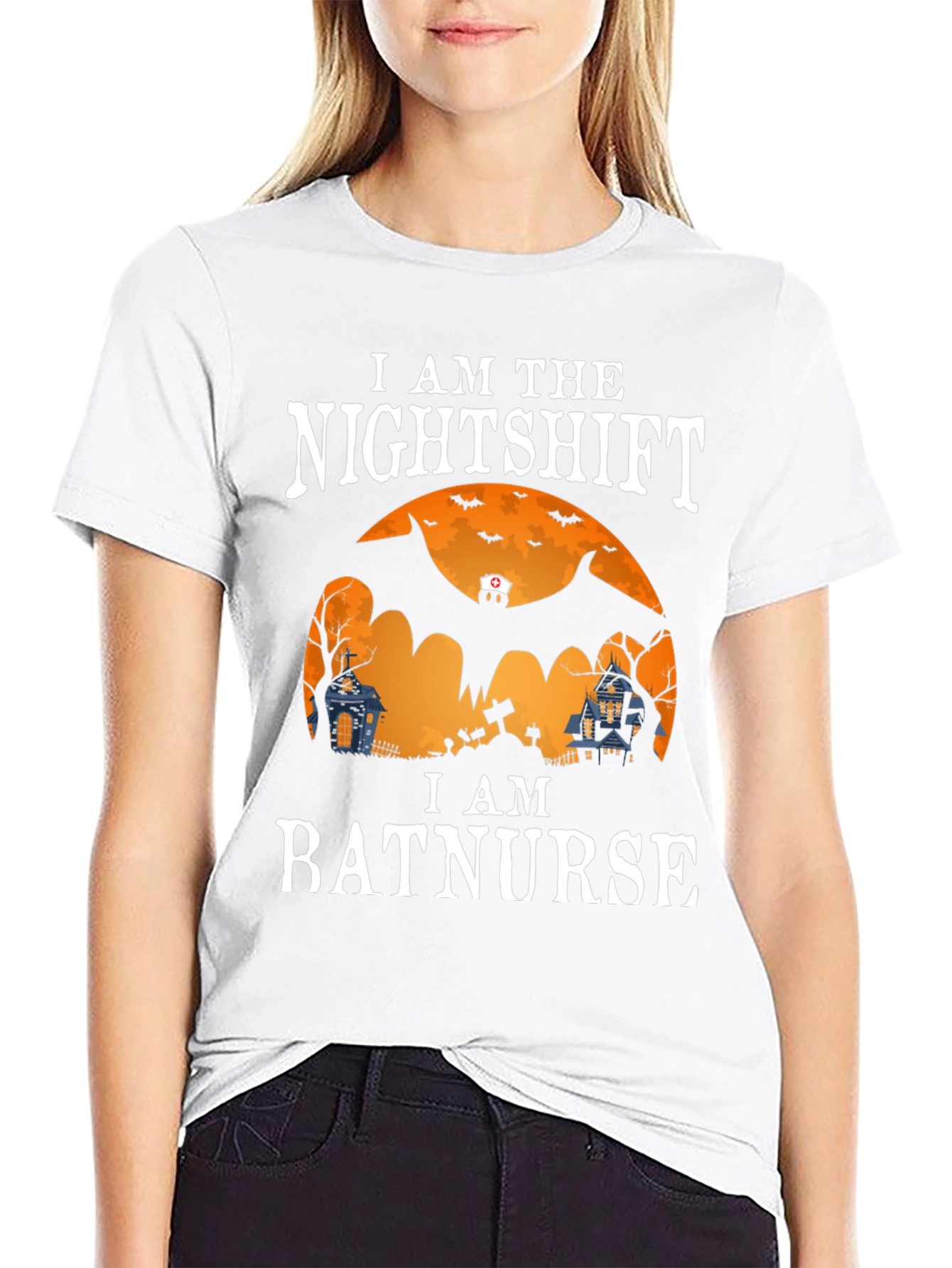 Nightshift Batnurse Halloween T-Shirt