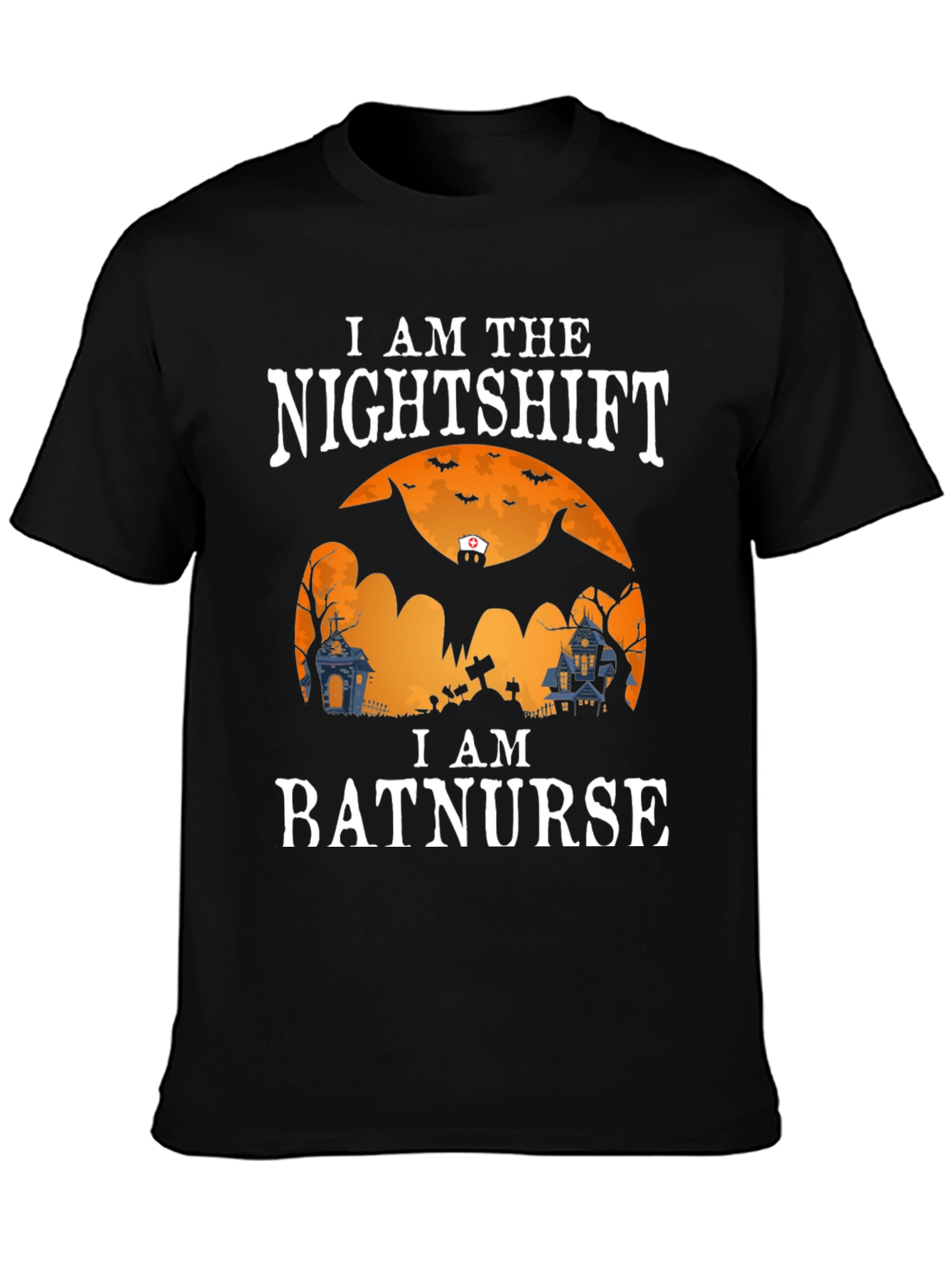 Nightshift Batnurse Halloween T-Shirt