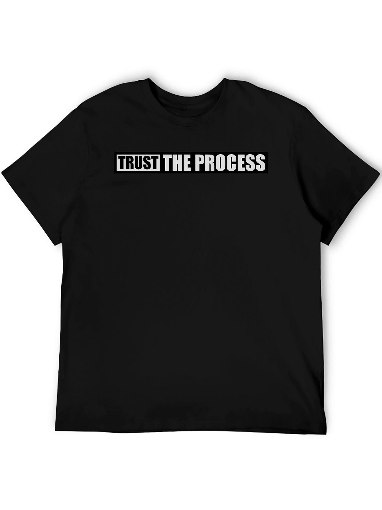 Trust the Process Black T-Shirt