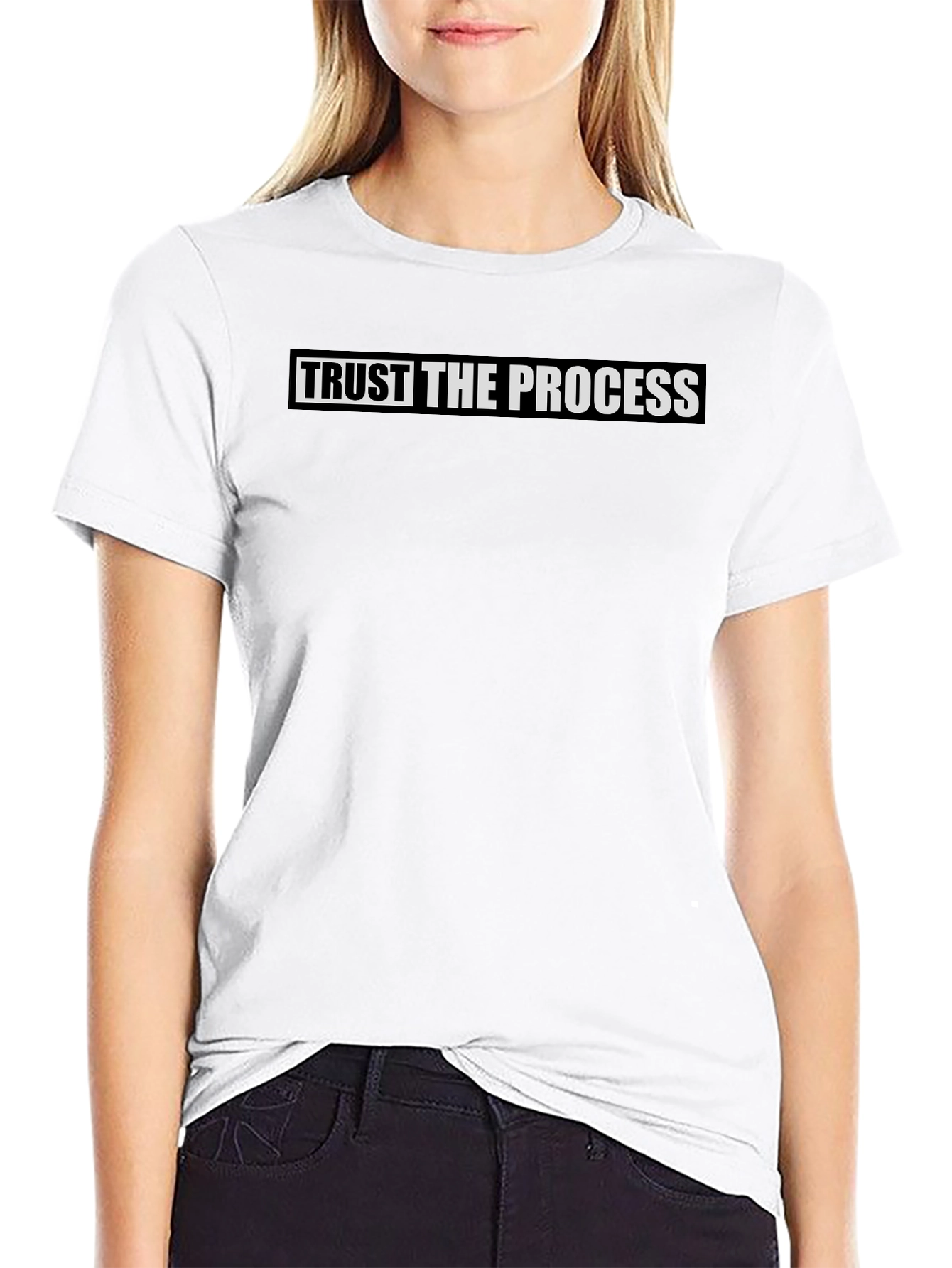 Trust the Process Black T-Shirt