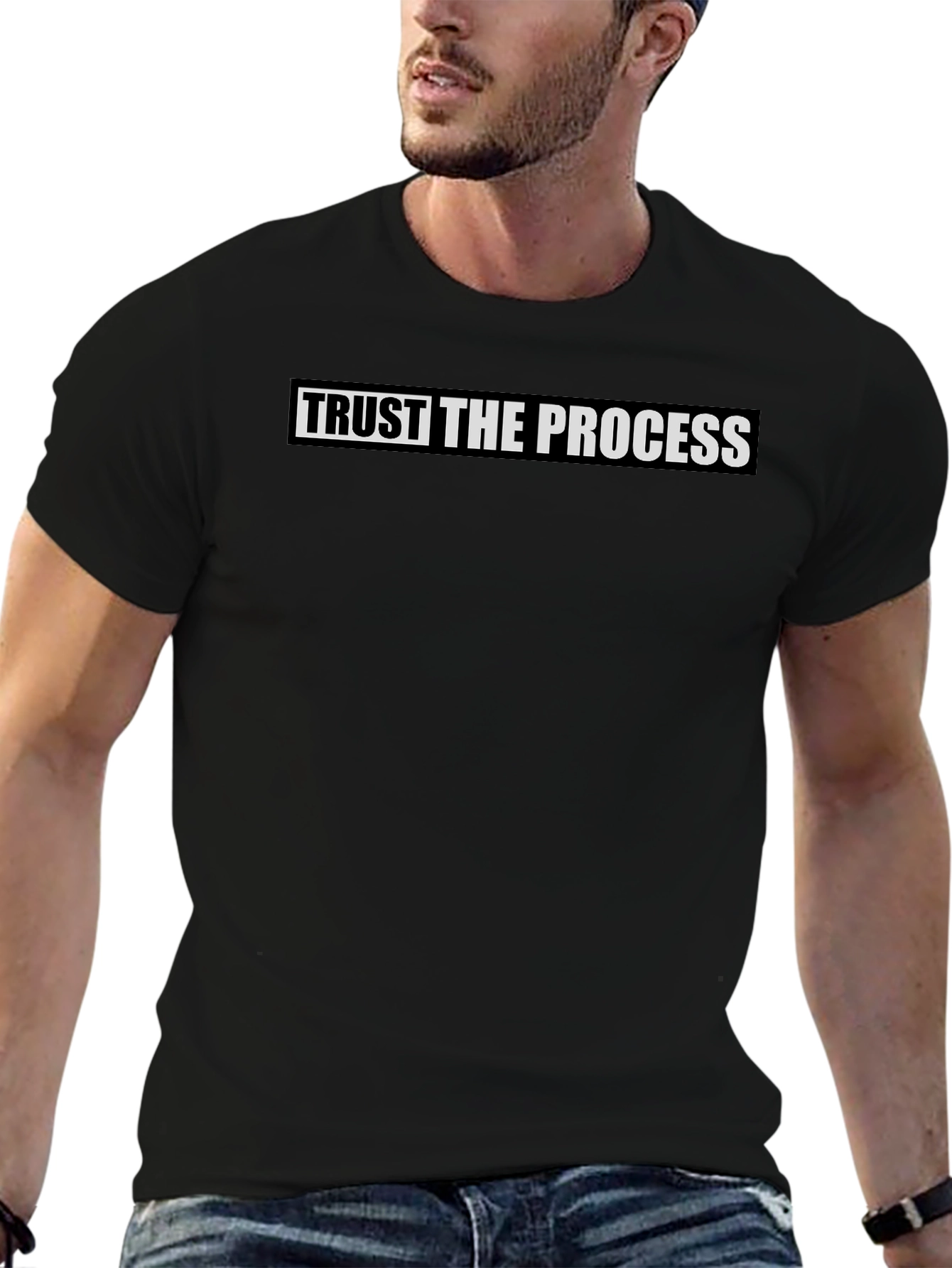 Trust the Process Black T-Shirt