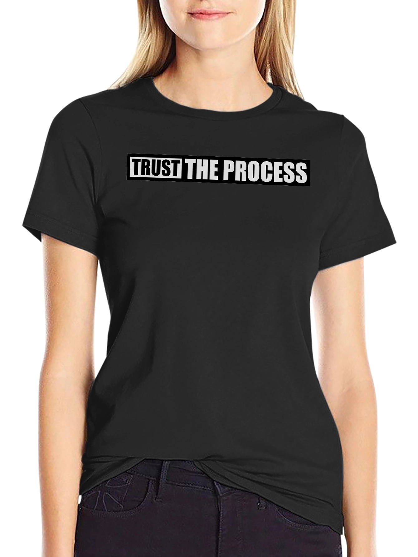 Trust the Process Black T-Shirt