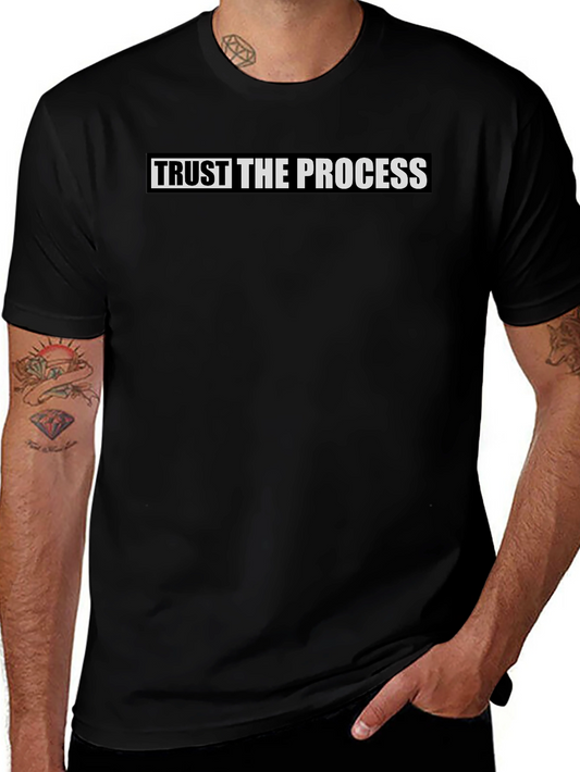 Trust the Process Black T-Shirt