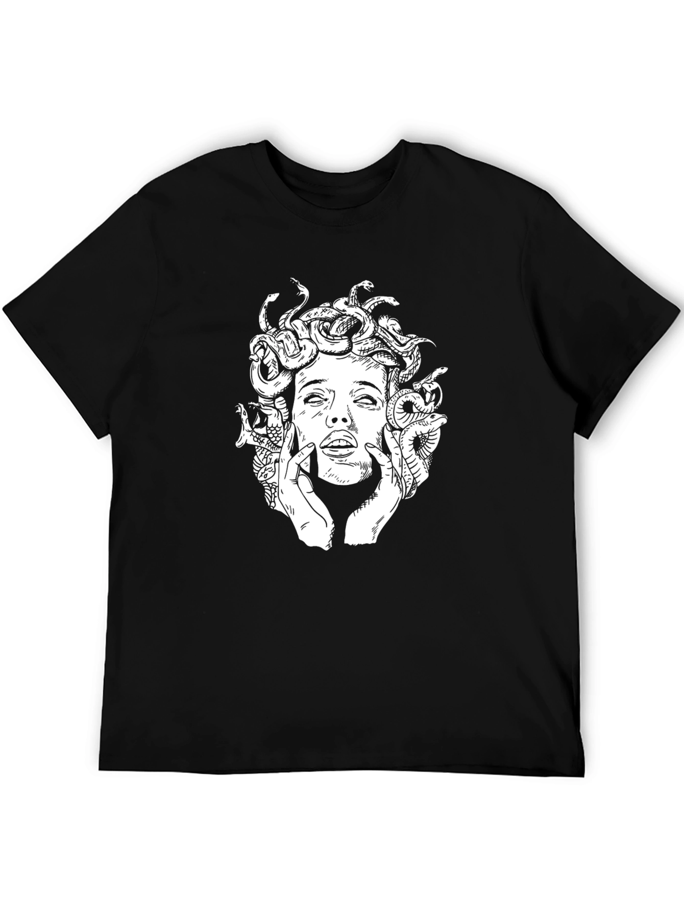 Medusa Graphic Tee - Classic Black T-Shirt