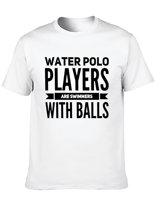 Water Polo Swimmers T-Shirt Funny Graphic Tee