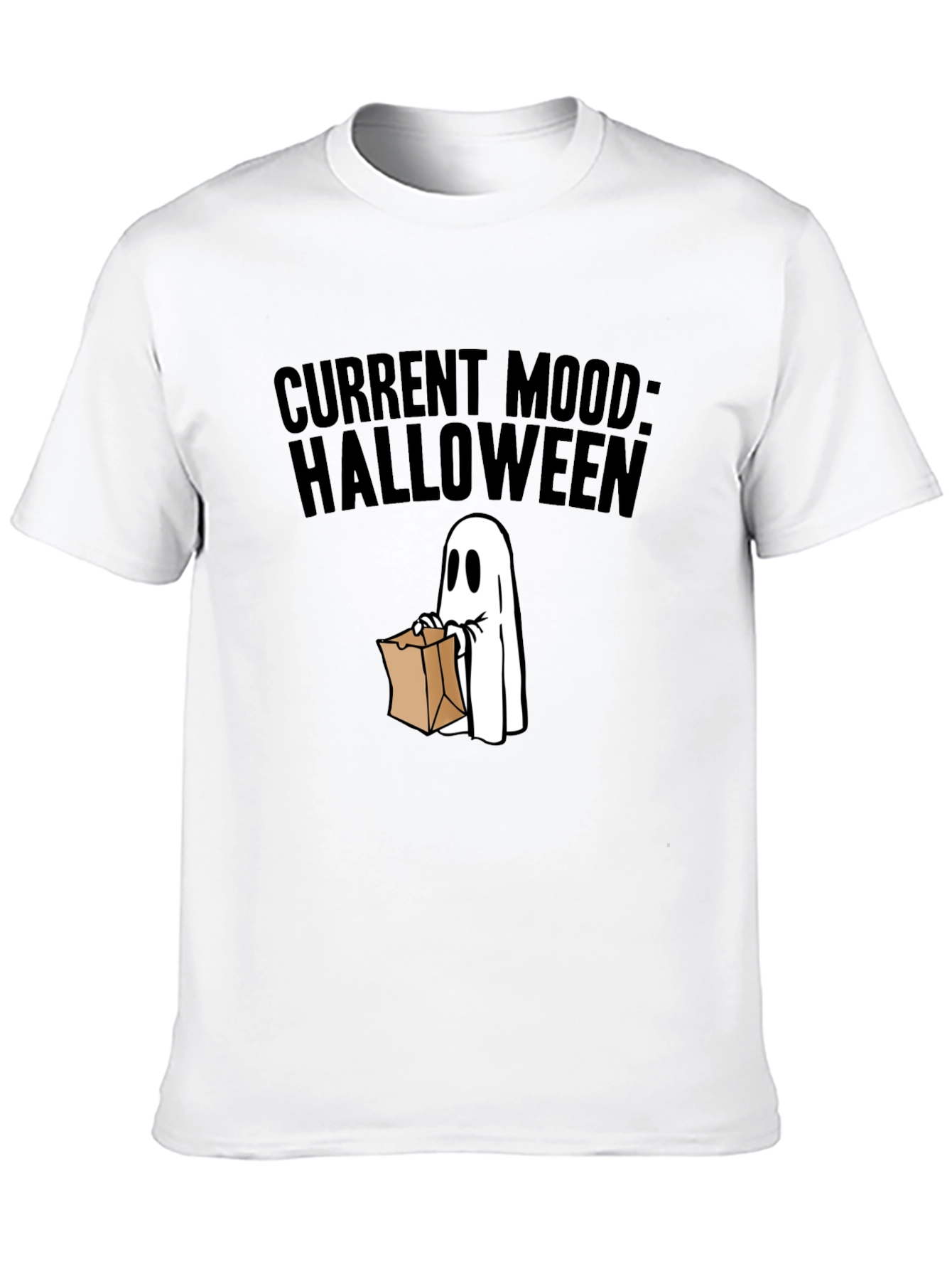 Current Mood: Halloween Ghost T-Shirt