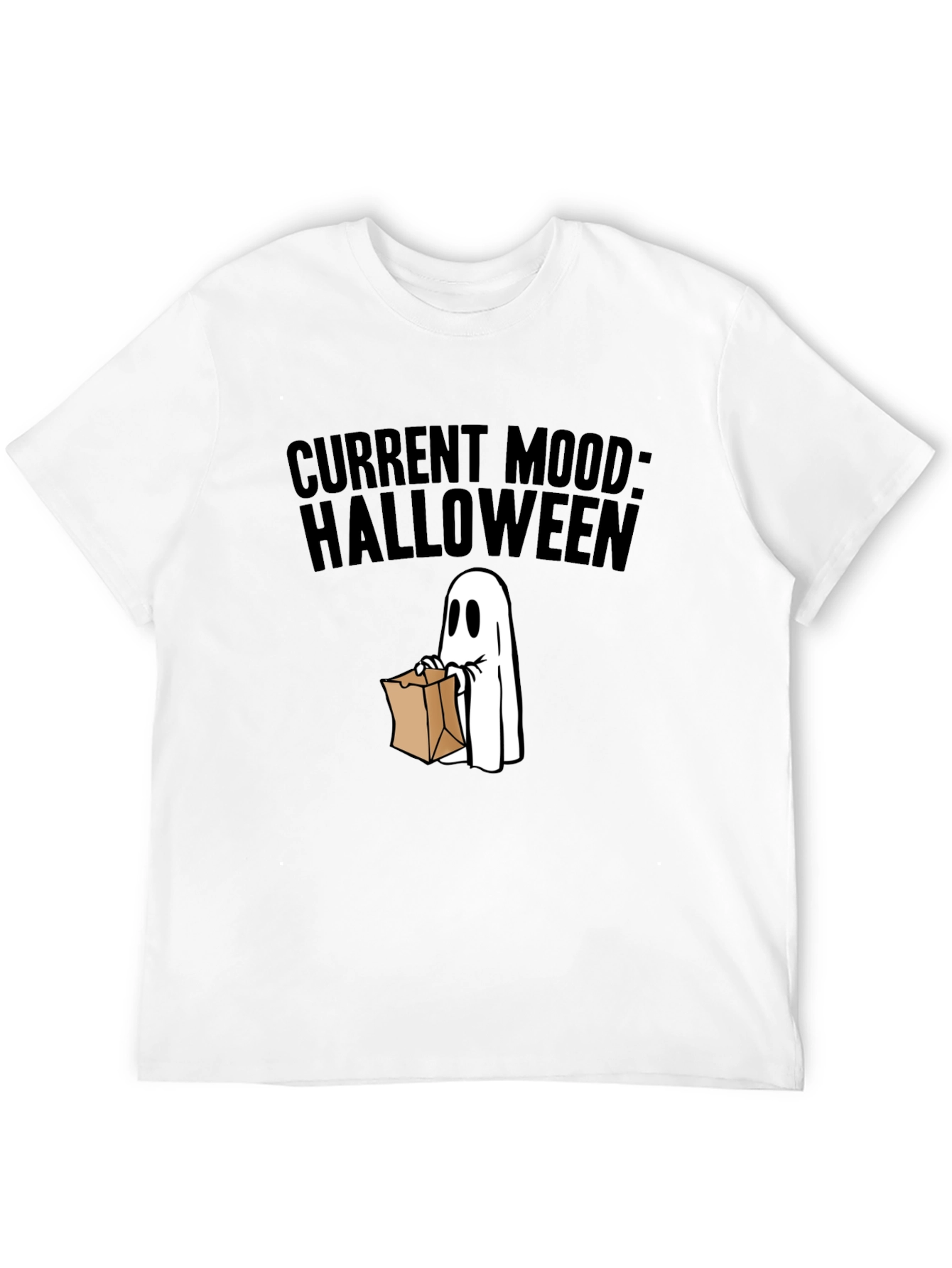 Current Mood: Halloween Ghost T-Shirt