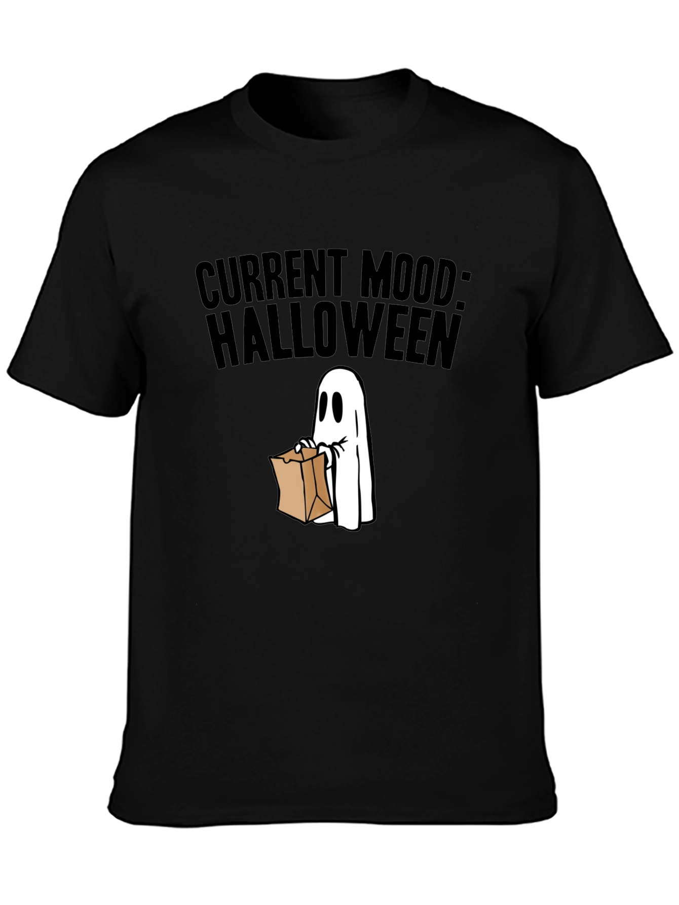 Current Mood: Halloween Ghost T-Shirt