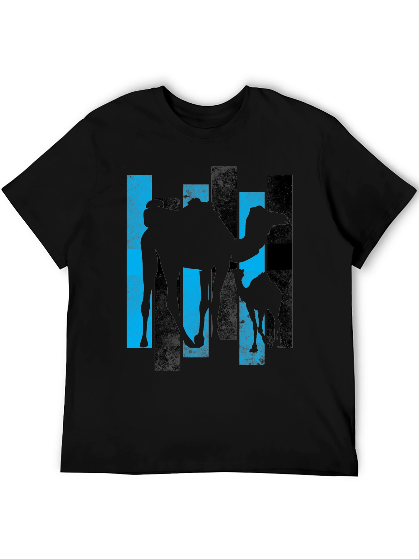 Camel Silhouette Graphic Tee - Mens Black T-Shirt