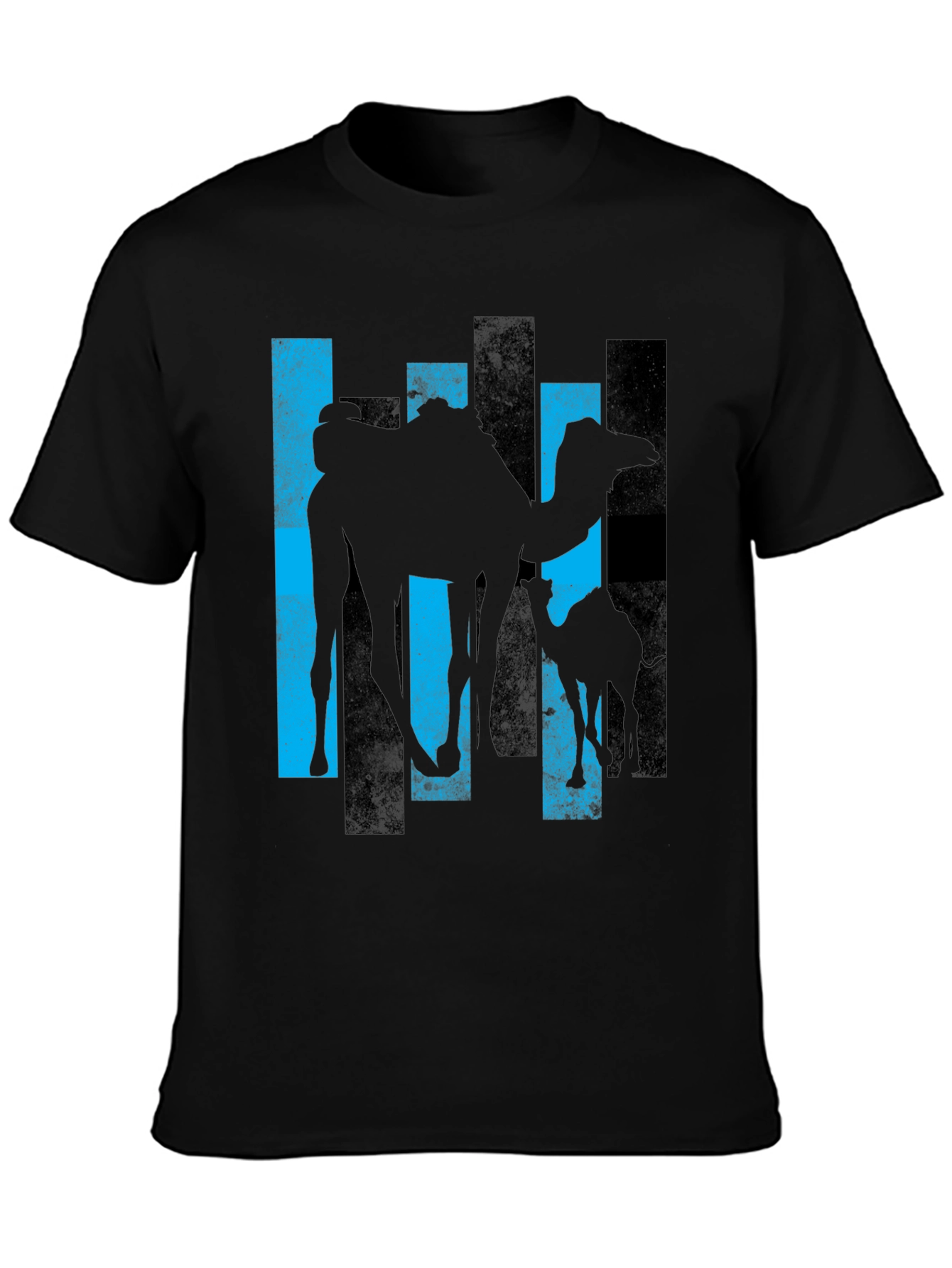 Camel Silhouette Graphic Tee - Mens Black T-Shirt