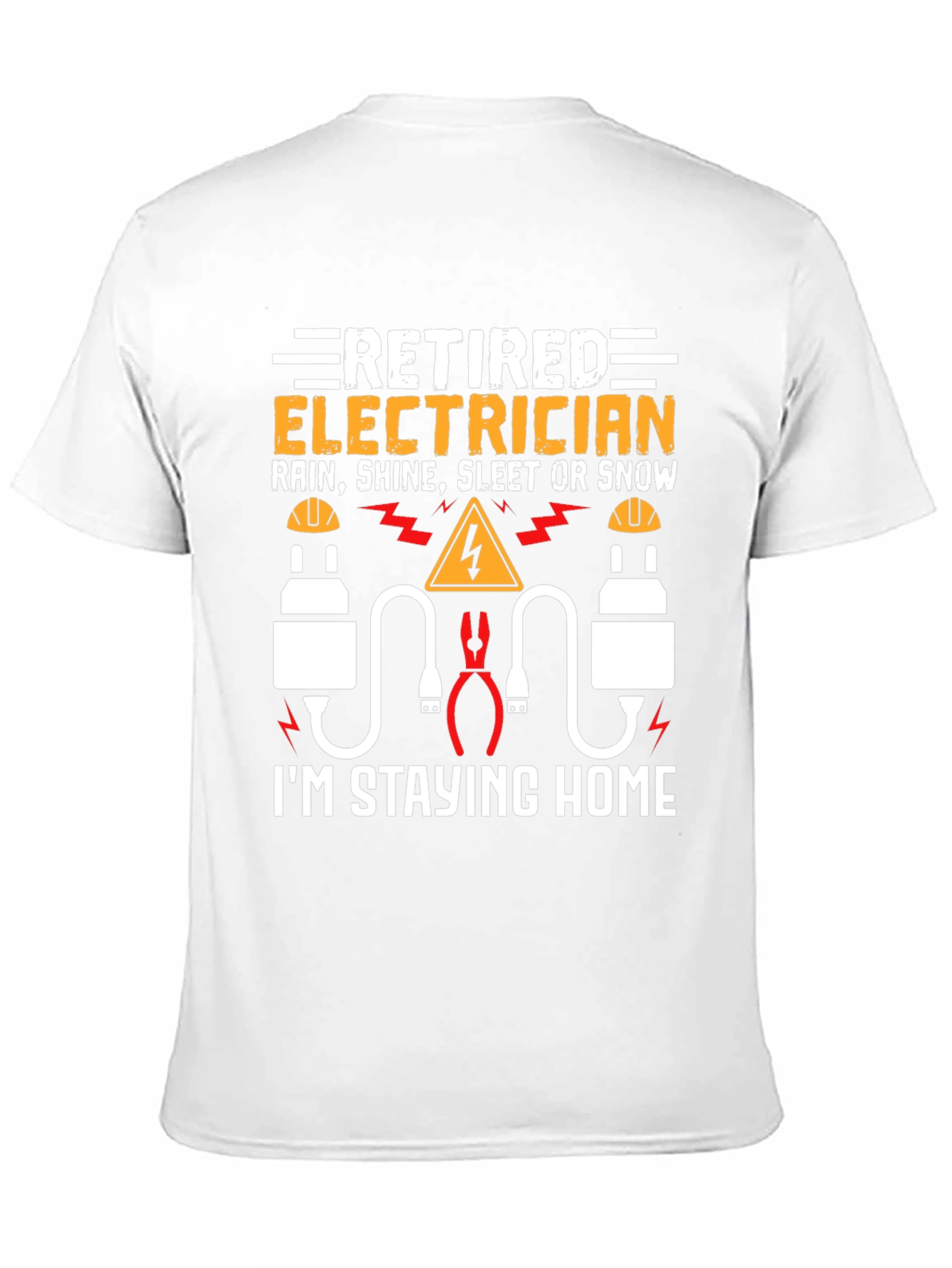Retired Electrician T-Shirt Funny Gift