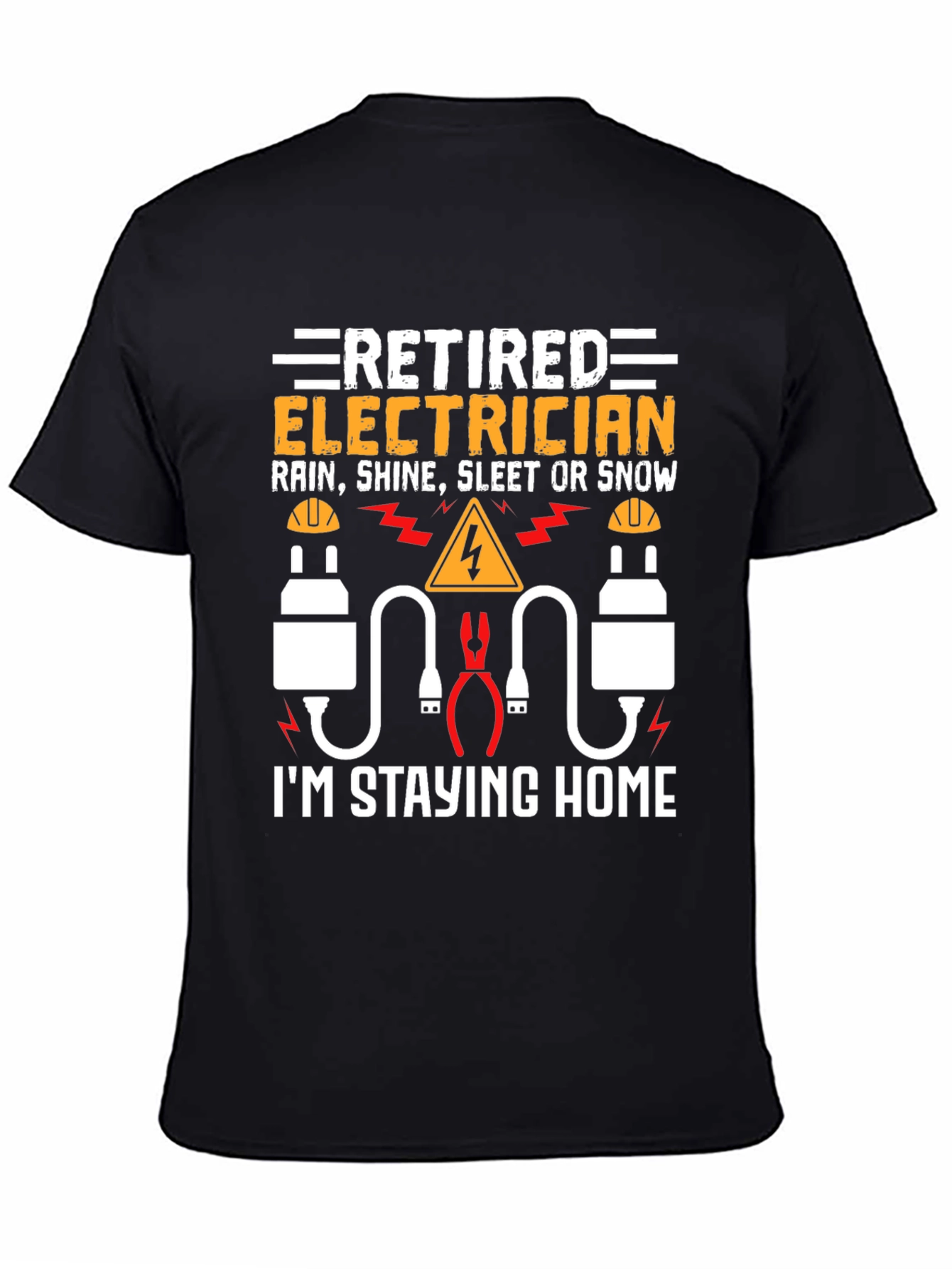 Retired Electrician T-Shirt Funny Gift