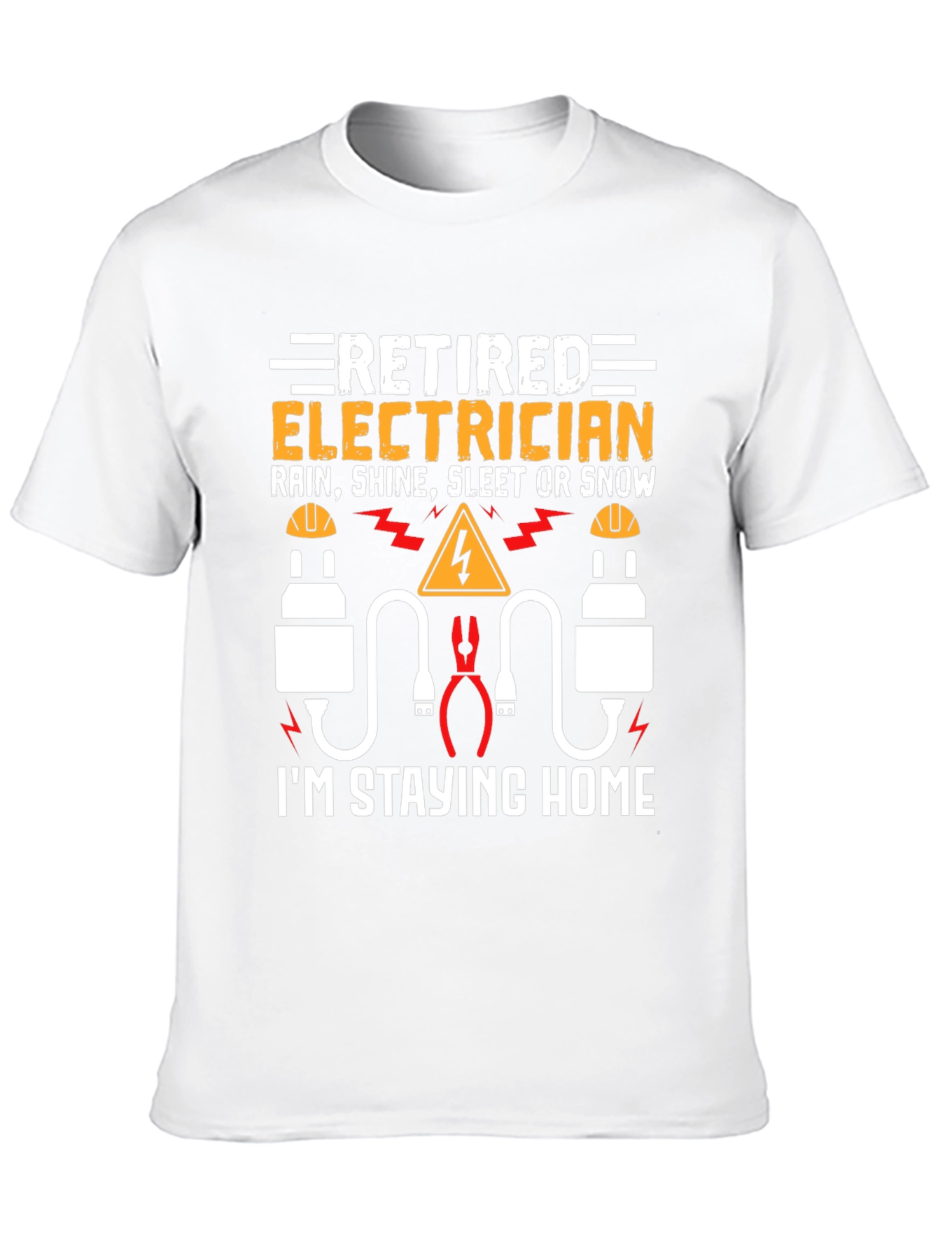 Retired Electrician T-Shirt Funny Gift