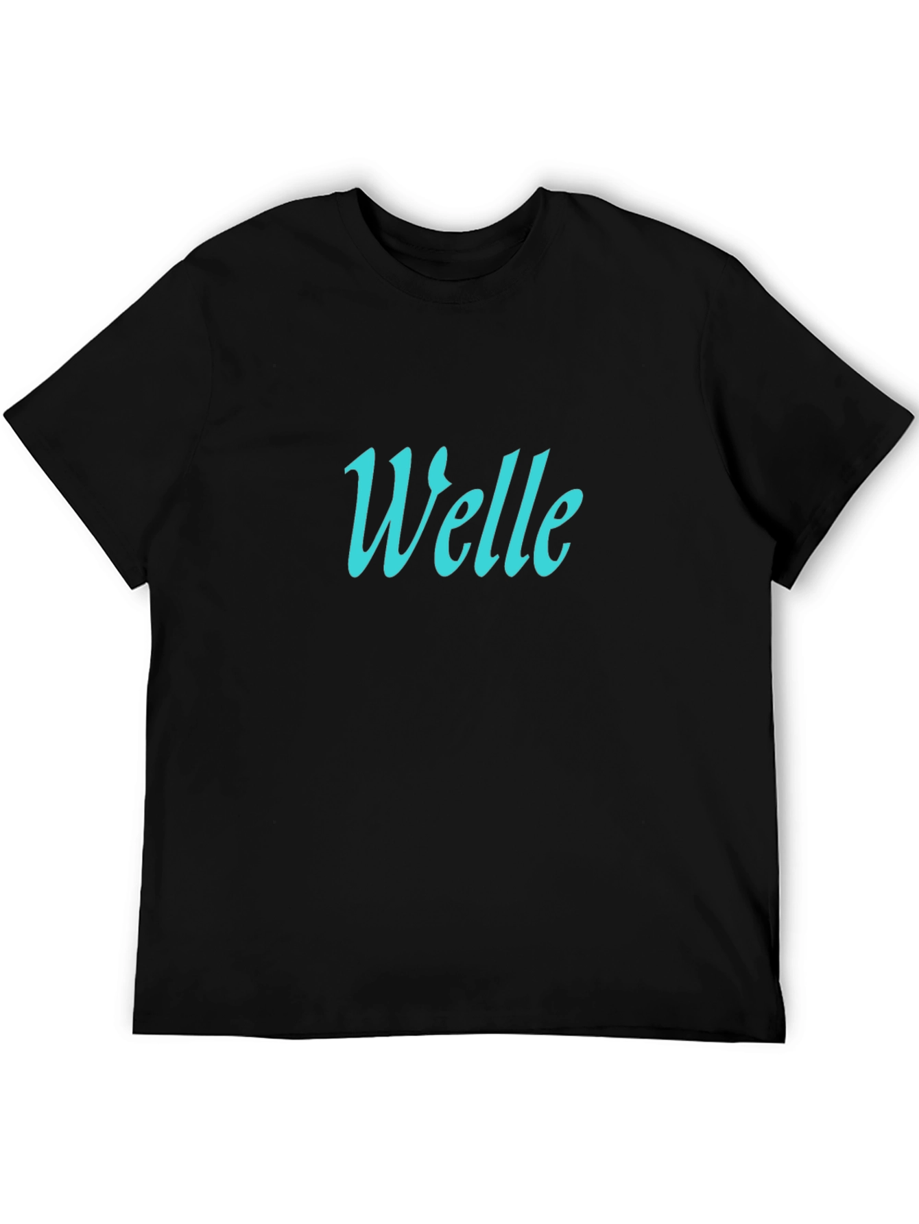 Welle Graphic Tee - Classic Black