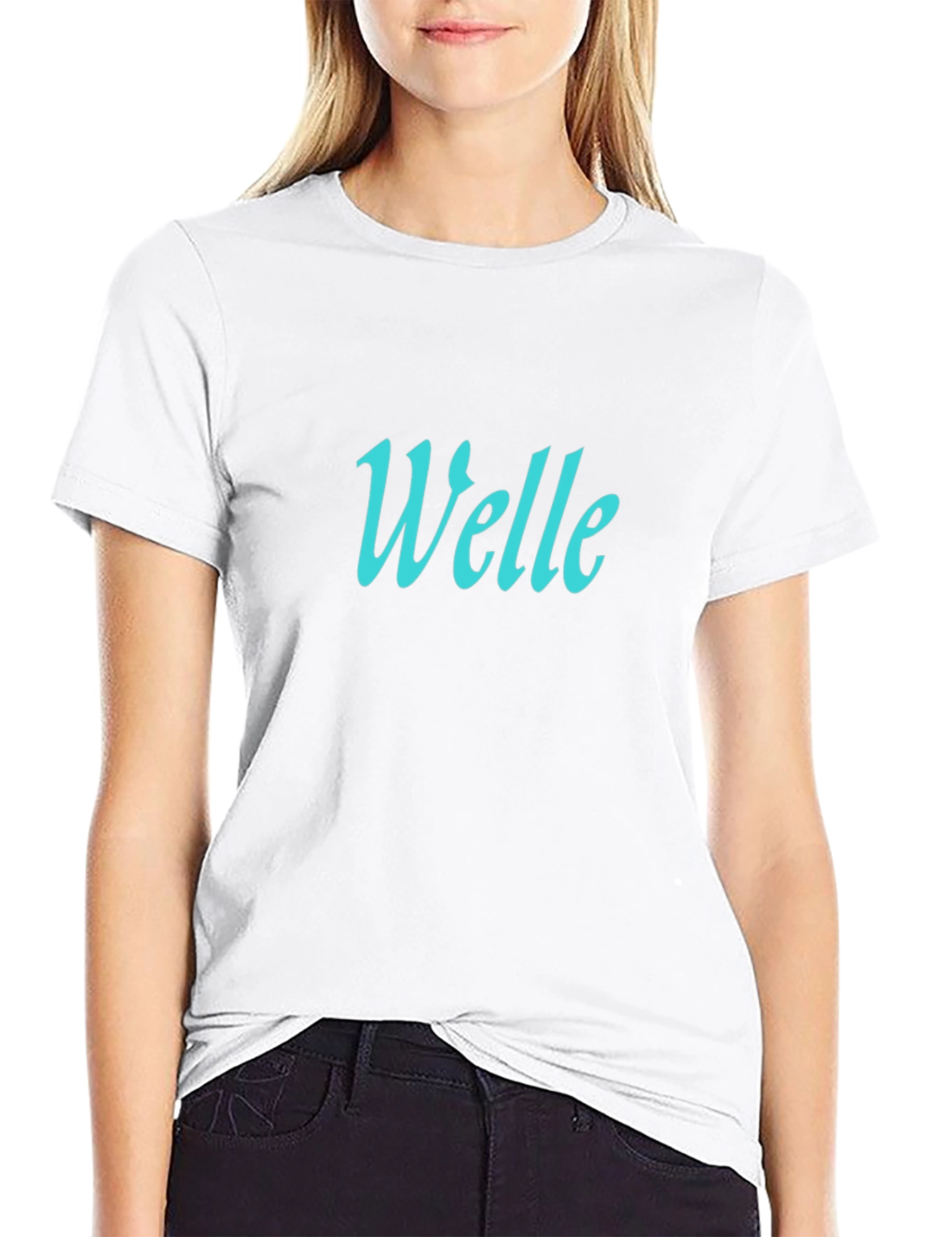 Welle Graphic Tee - Classic Black