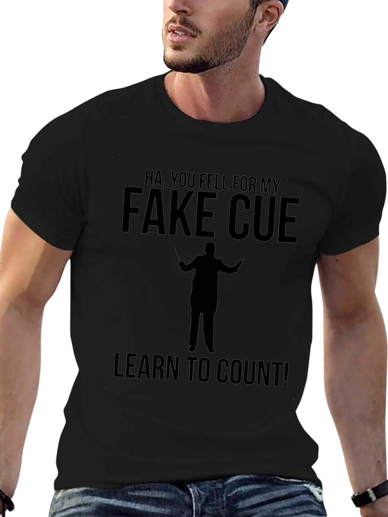 Fake Cue T-Shirt - Learn to Count!
