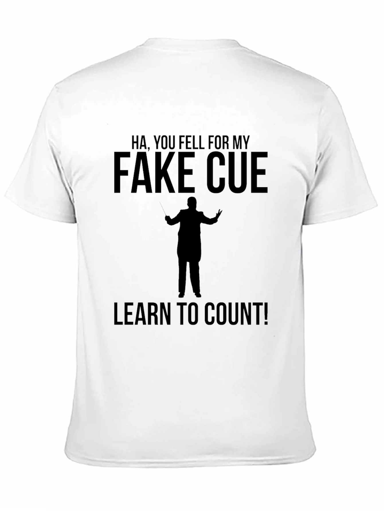 Fake Cue T-Shirt - Learn to Count!