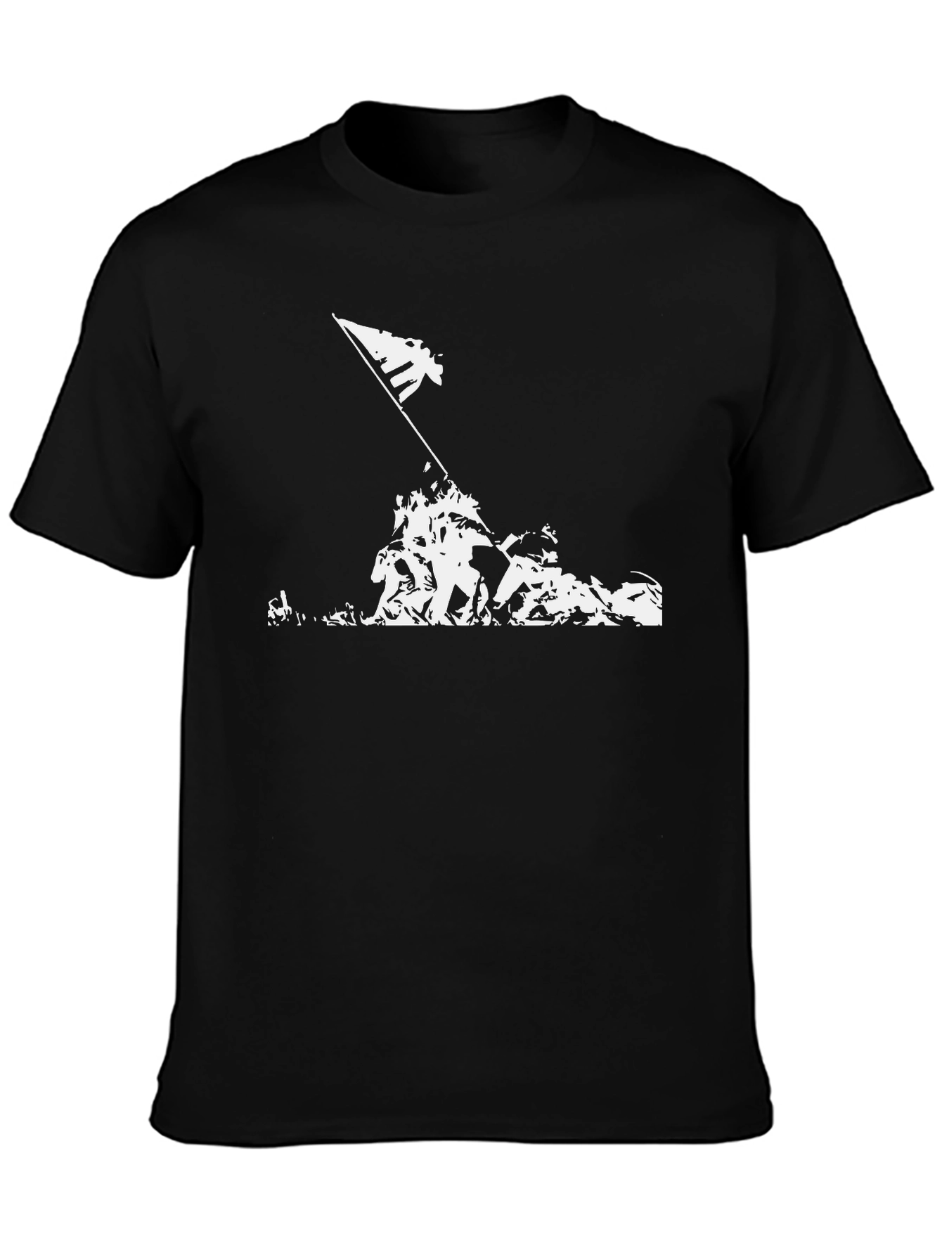 Flag Raising Graphic Tee