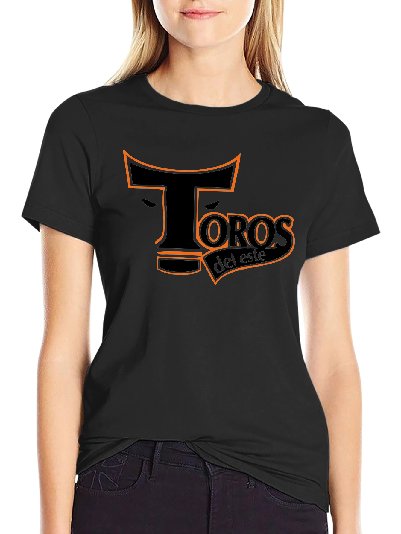 Toros del Este T-Shirt Black Baseball Tee