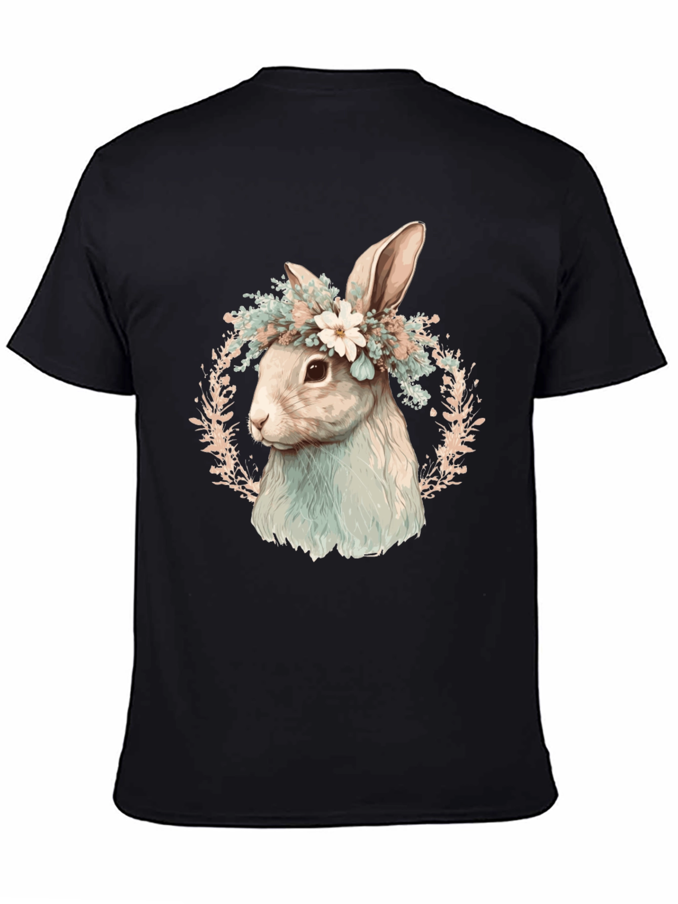 Floral Bunny Graphic Tee