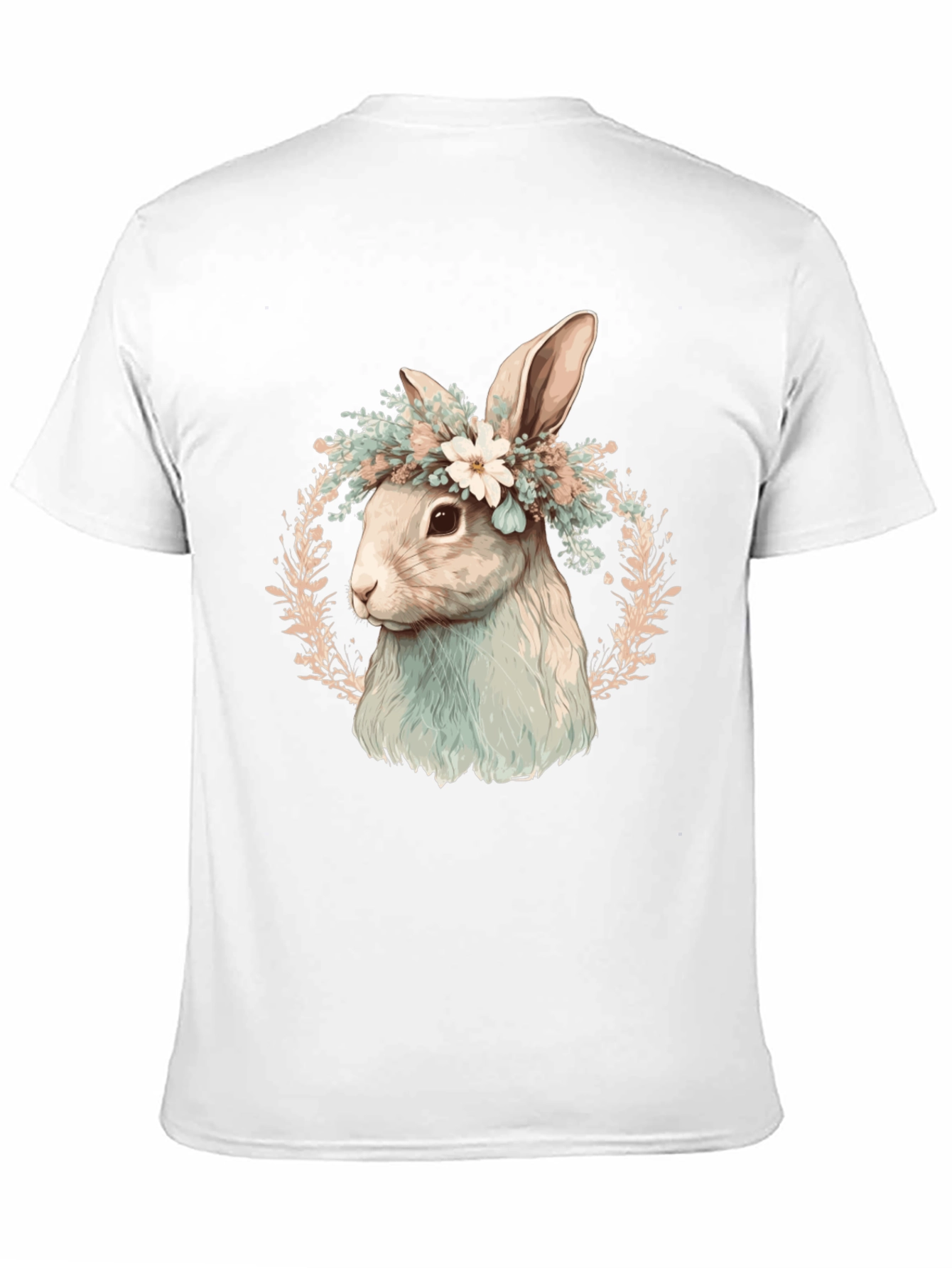 Floral Bunny Graphic Tee
