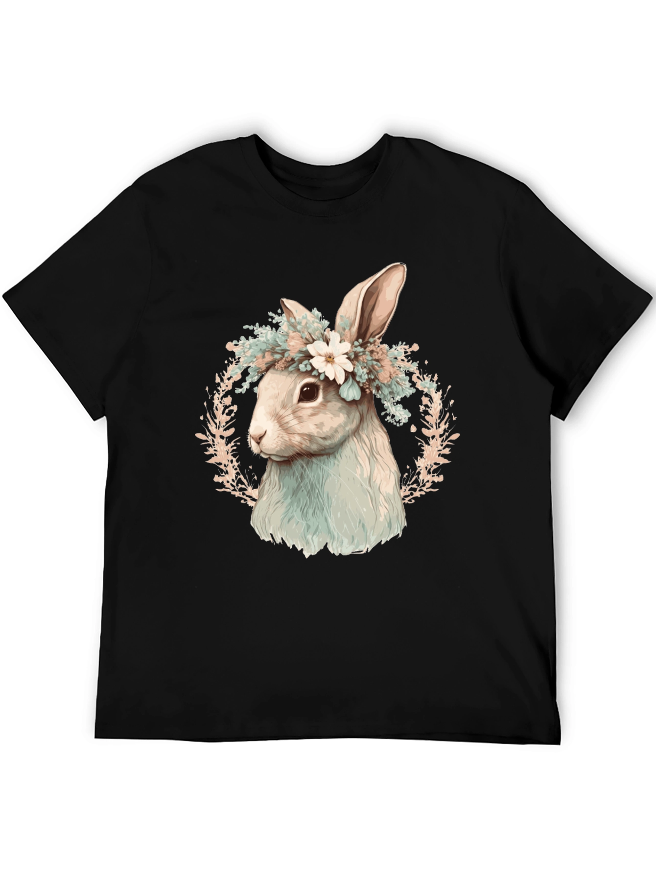 Floral Bunny Graphic Tee
