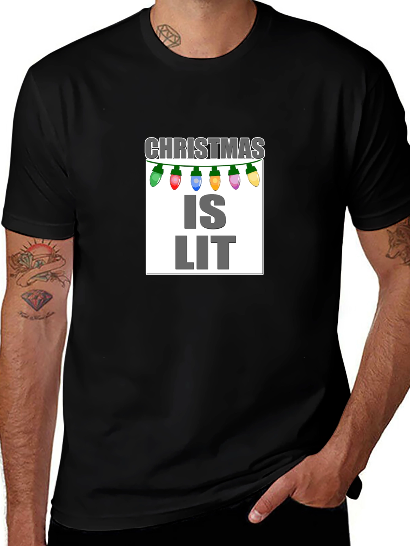 Christmas Is Lit T-Shirt