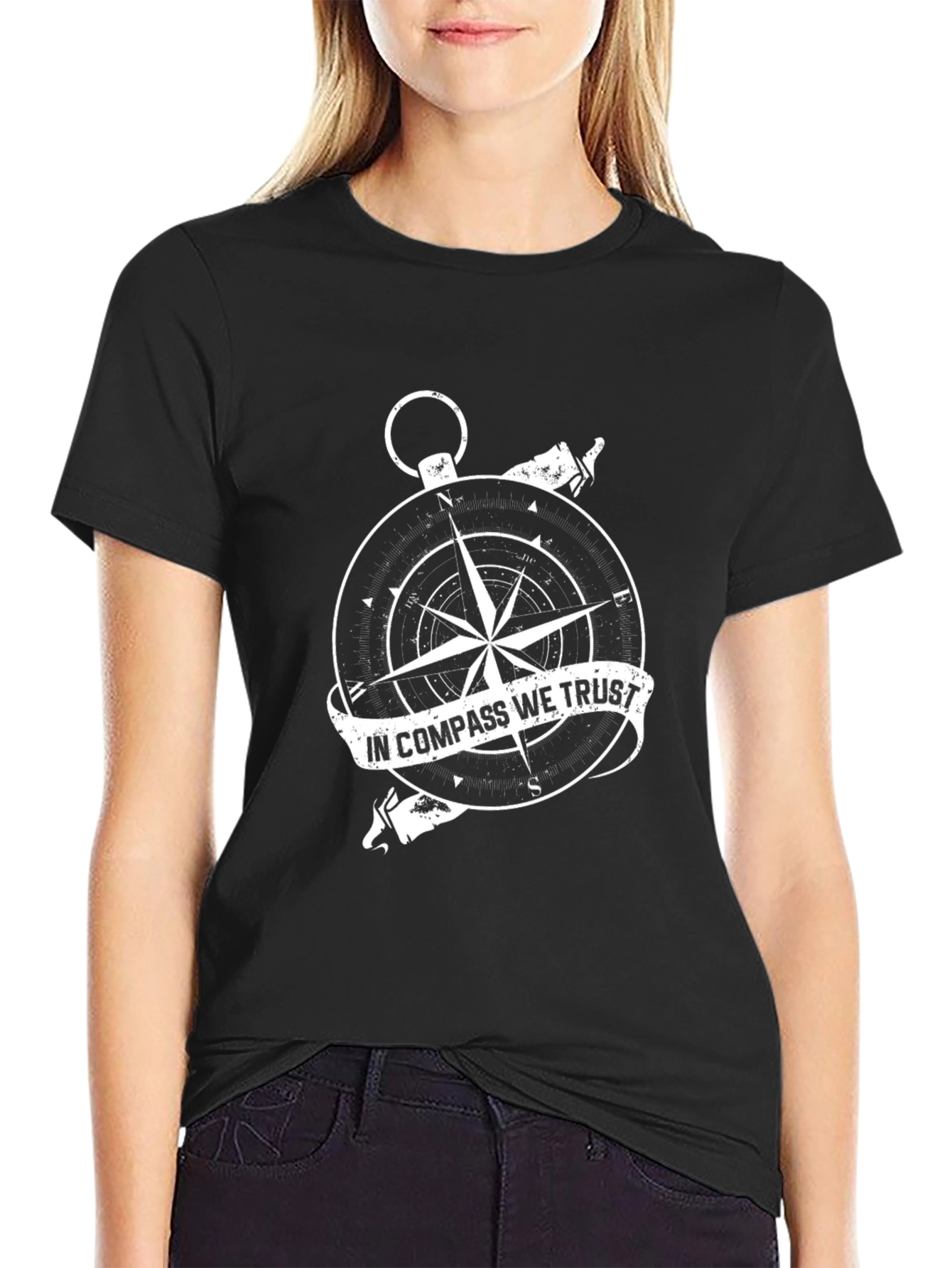 Compass We Trust Graphic Tee
