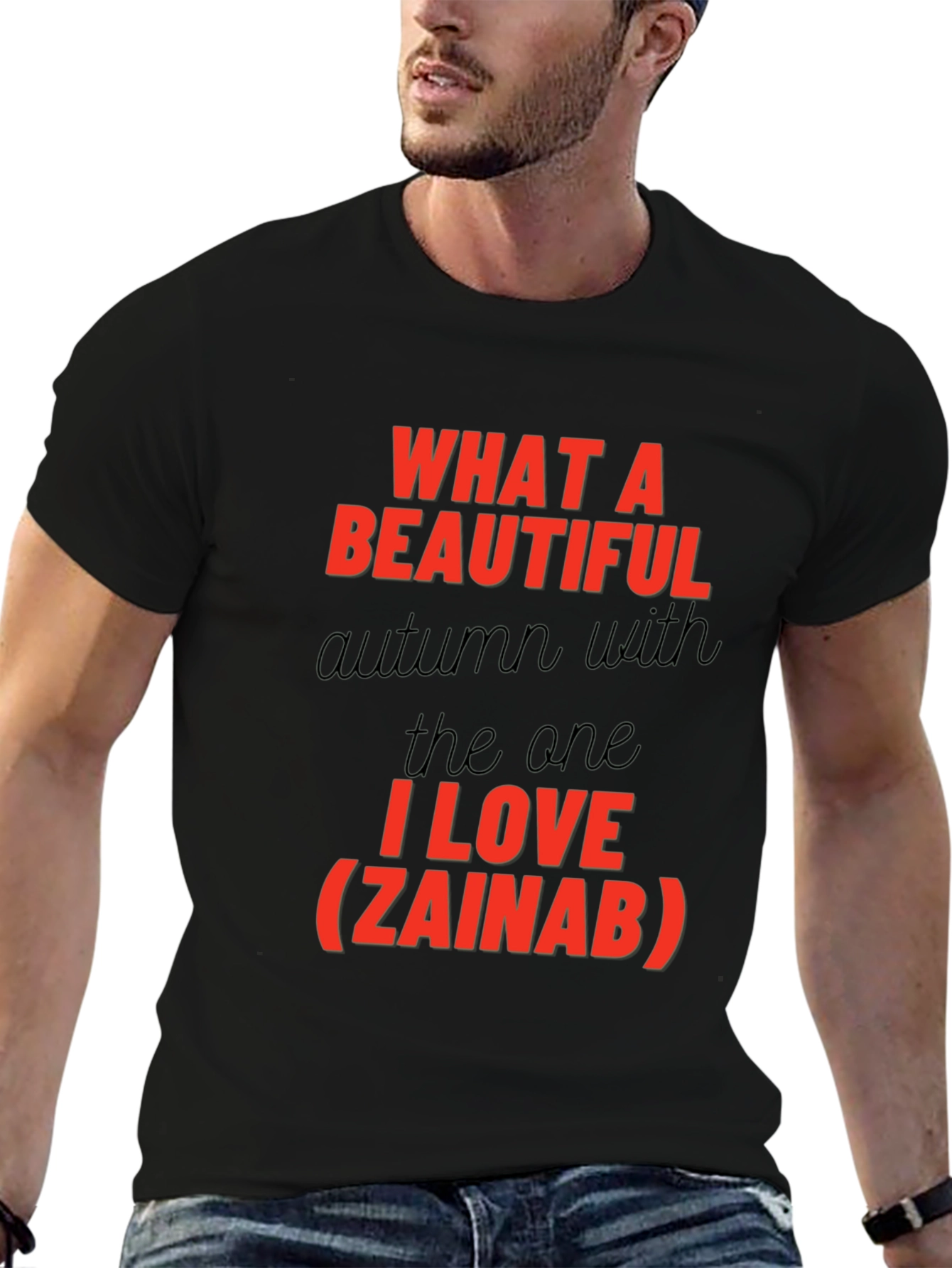 Romantic Autumn Love T-Shirt