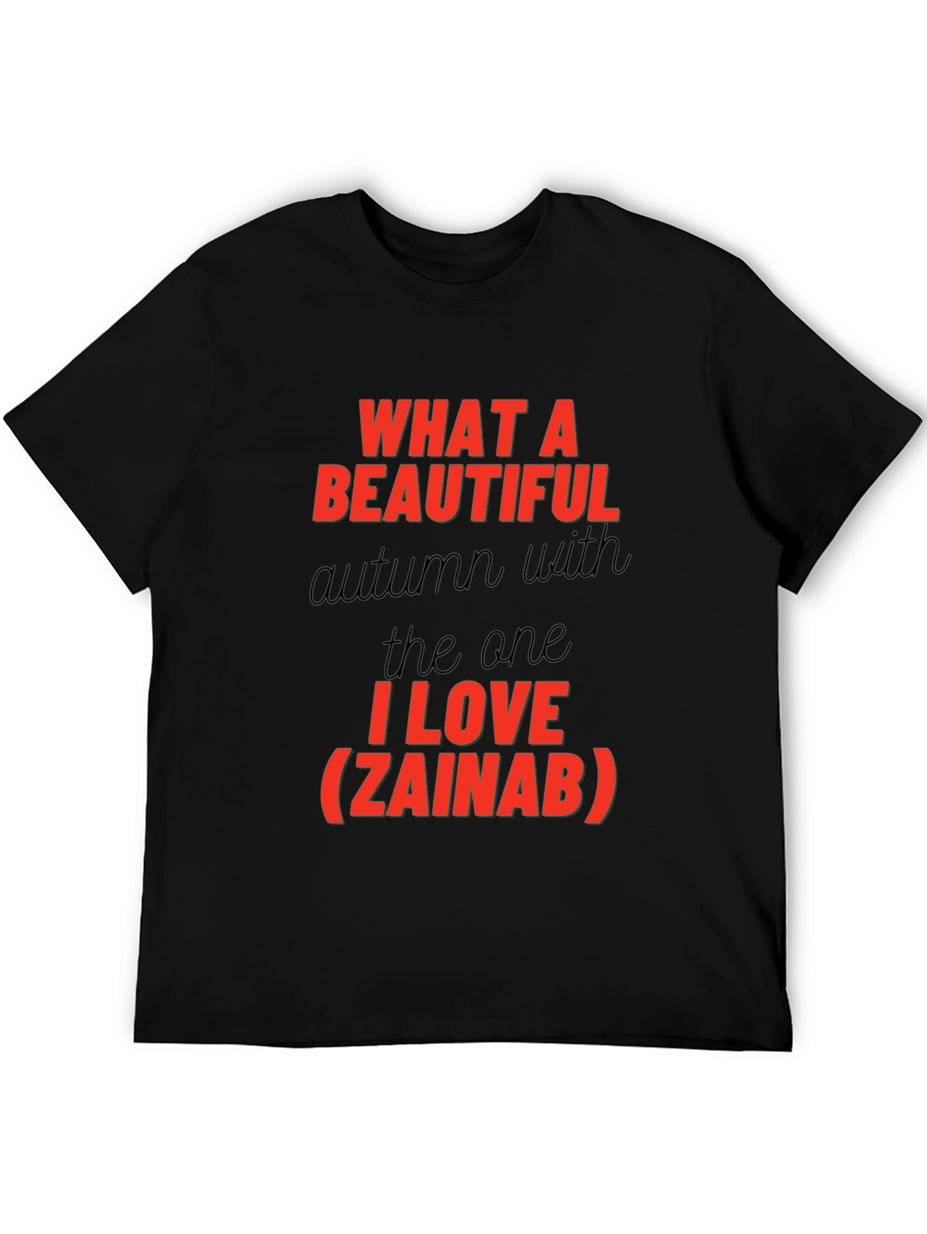 Romantic Autumn Love T-Shirt