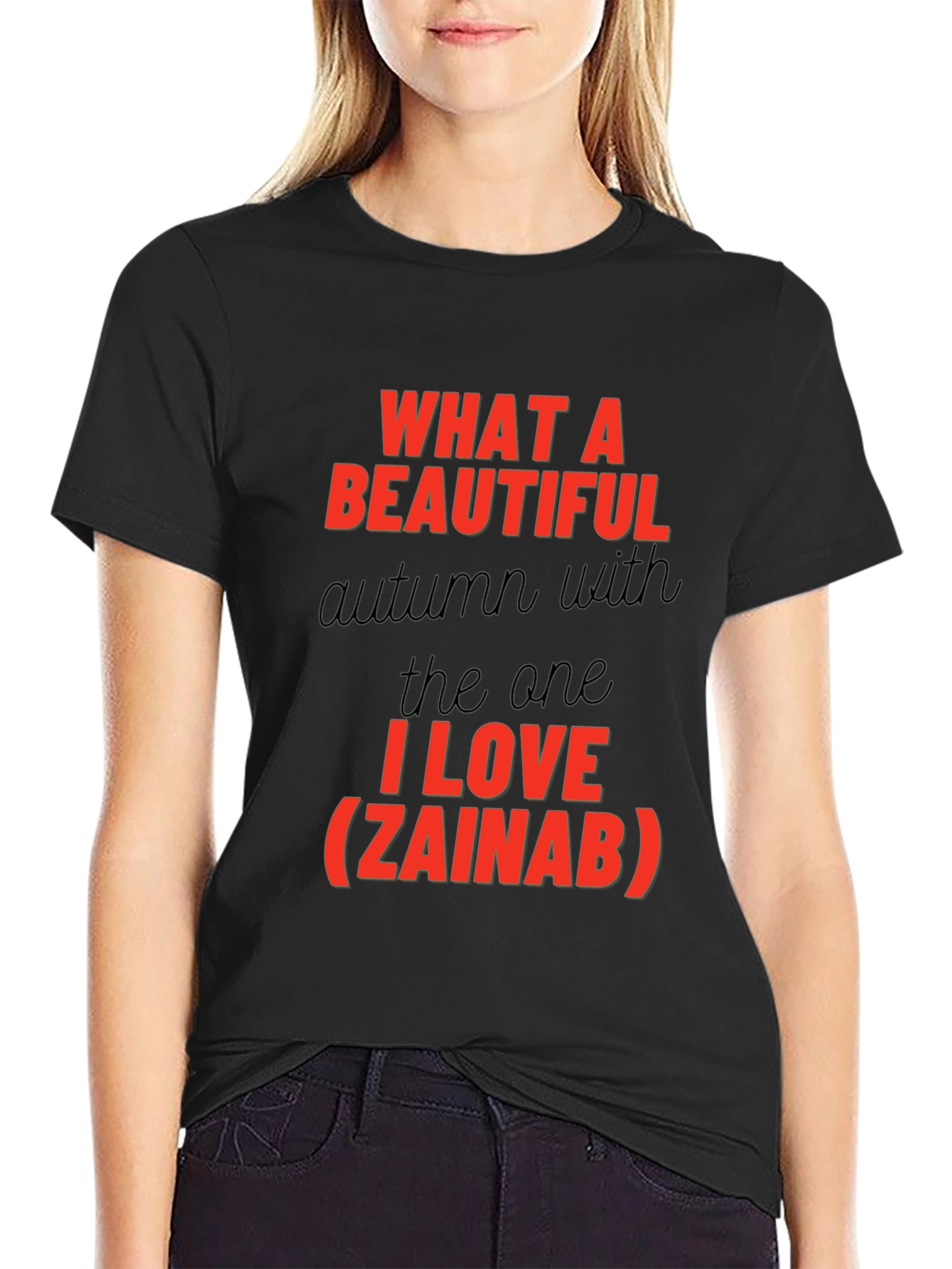 Romantic Autumn Love T-Shirt