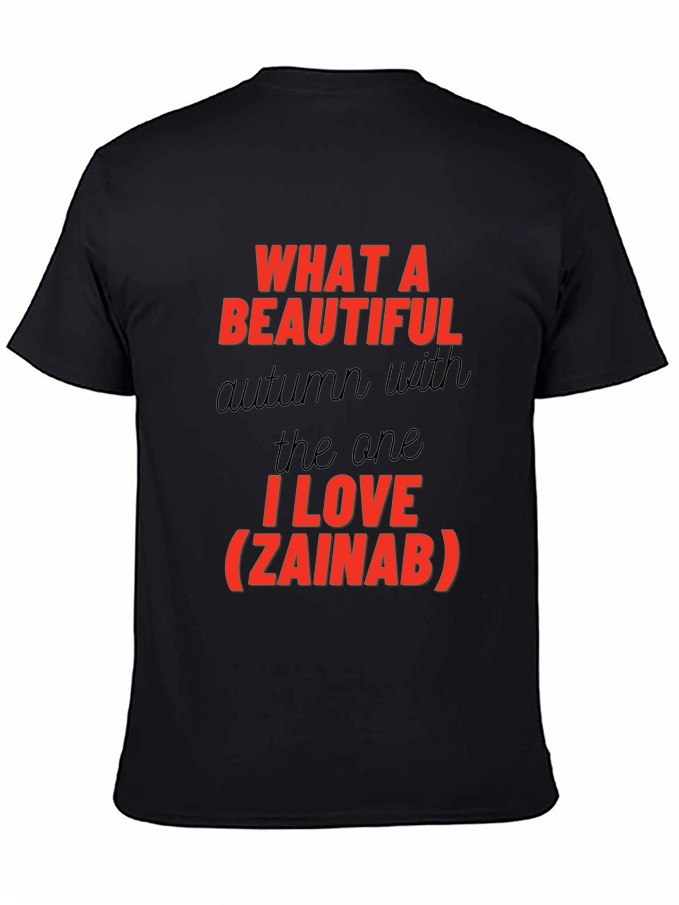 Romantic Autumn Love T-Shirt