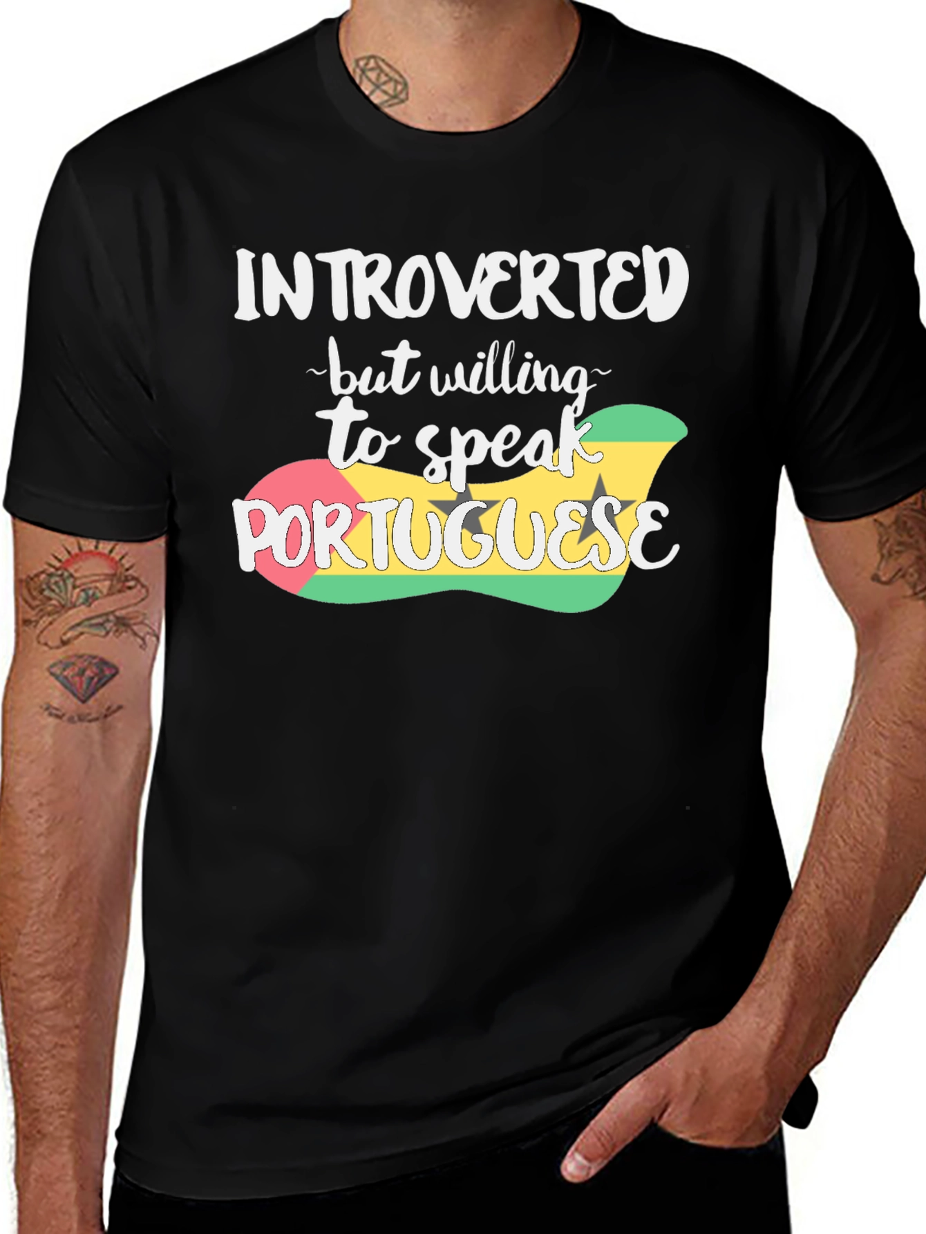 Introverted Portuguese Speaker T-Shirt