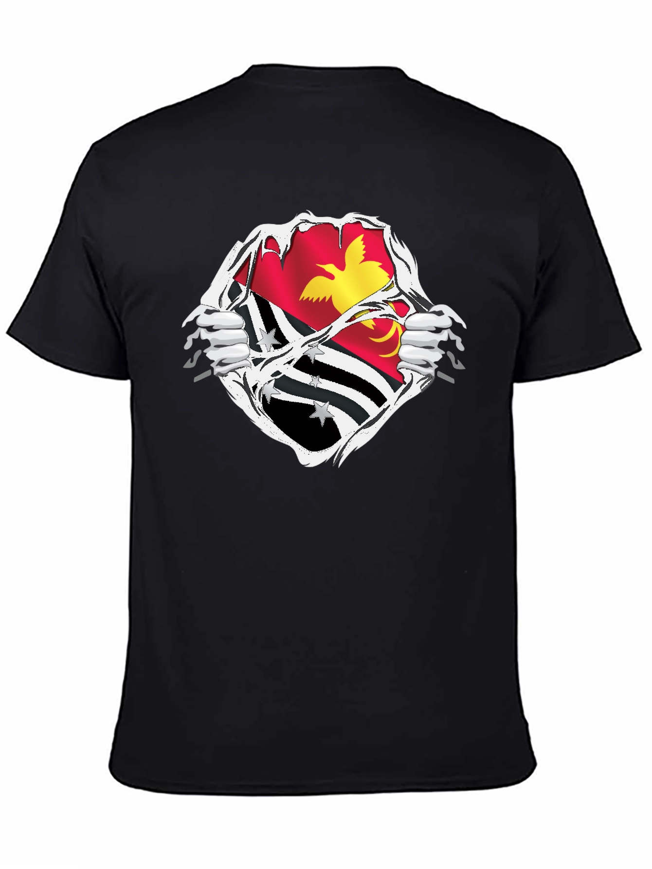 Papua New Guinea Flag T-Shirt - Patriotic Pride
