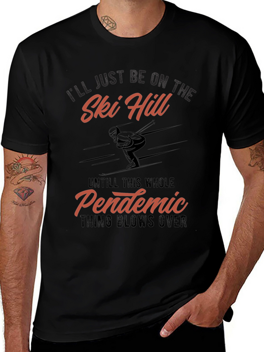 Ski Hill Pandemic T-Shirt