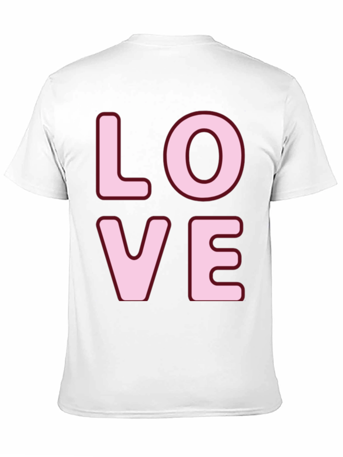 Love Graphic Tee - Black Crew Neck T-Shirt