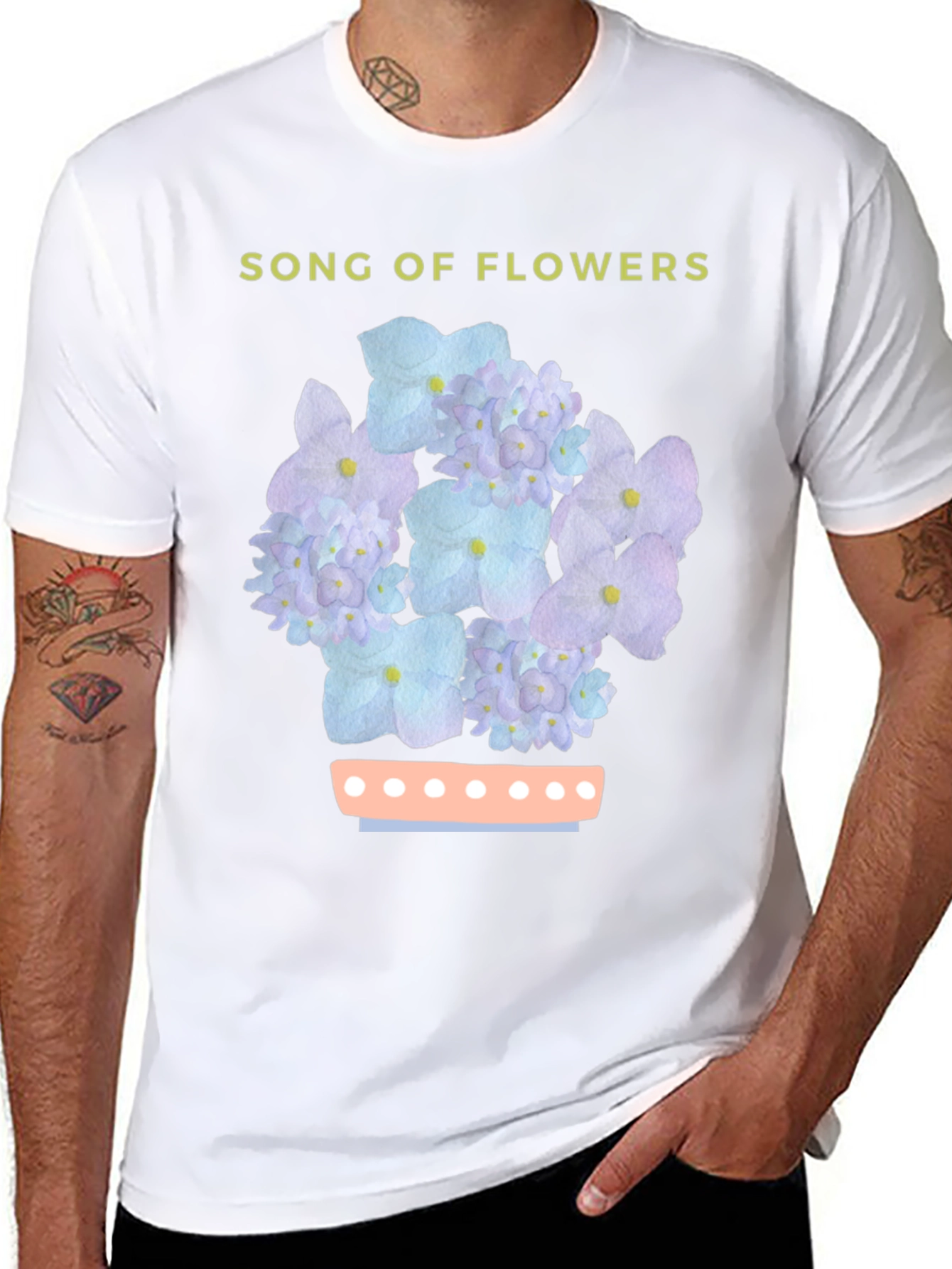 Song of Flowers Graphic Tee