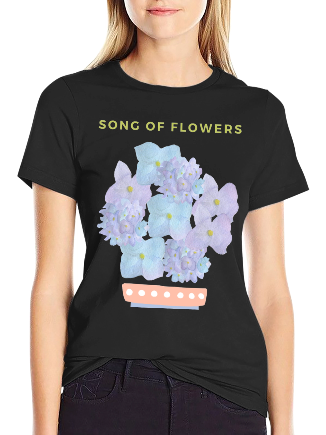 Song of Flowers Graphic Tee