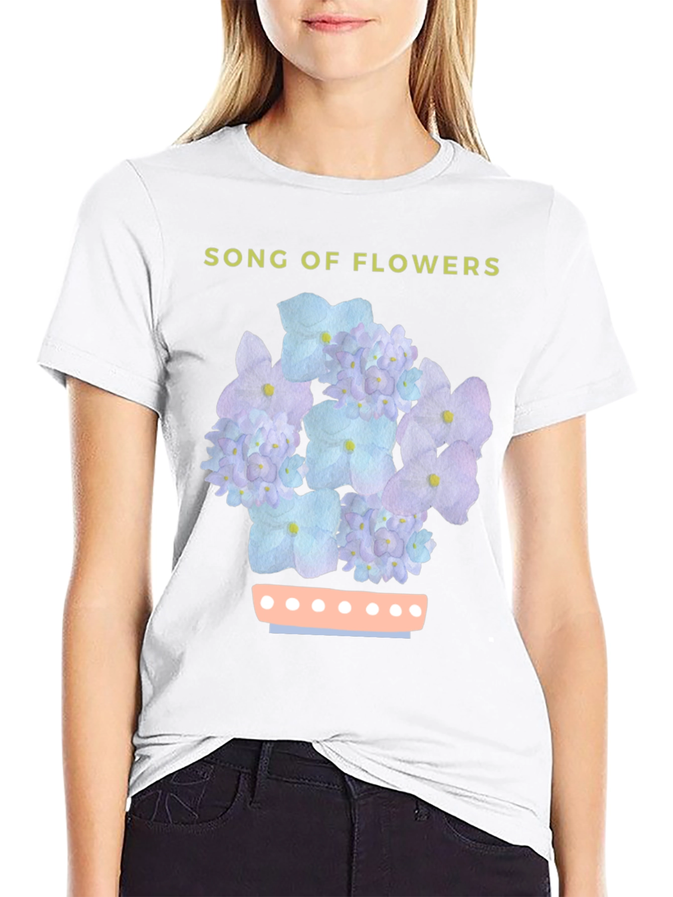 Song of Flowers Graphic Tee
